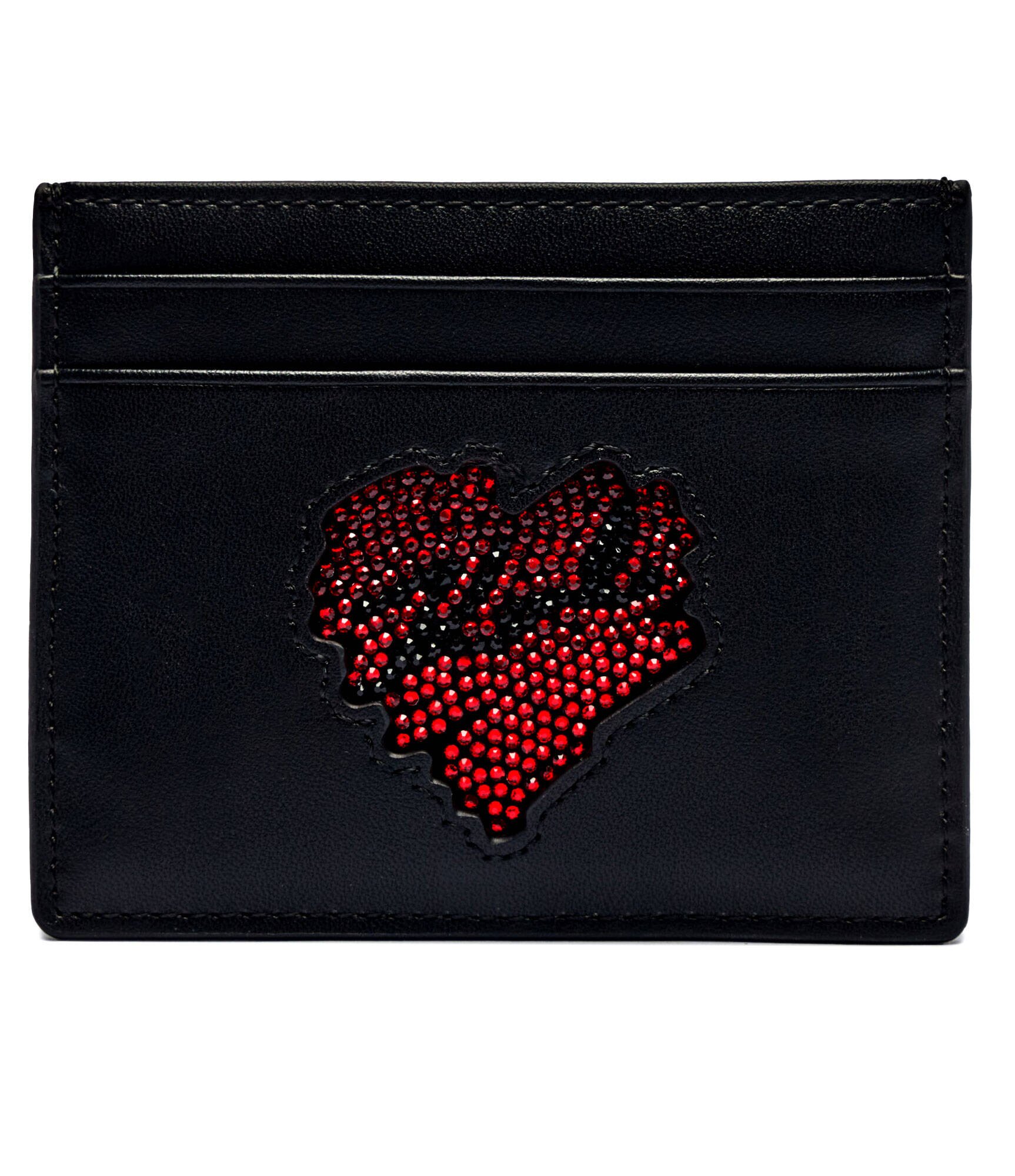 Karl Lagerfeld De piele husă pentru carduri K/Hearts