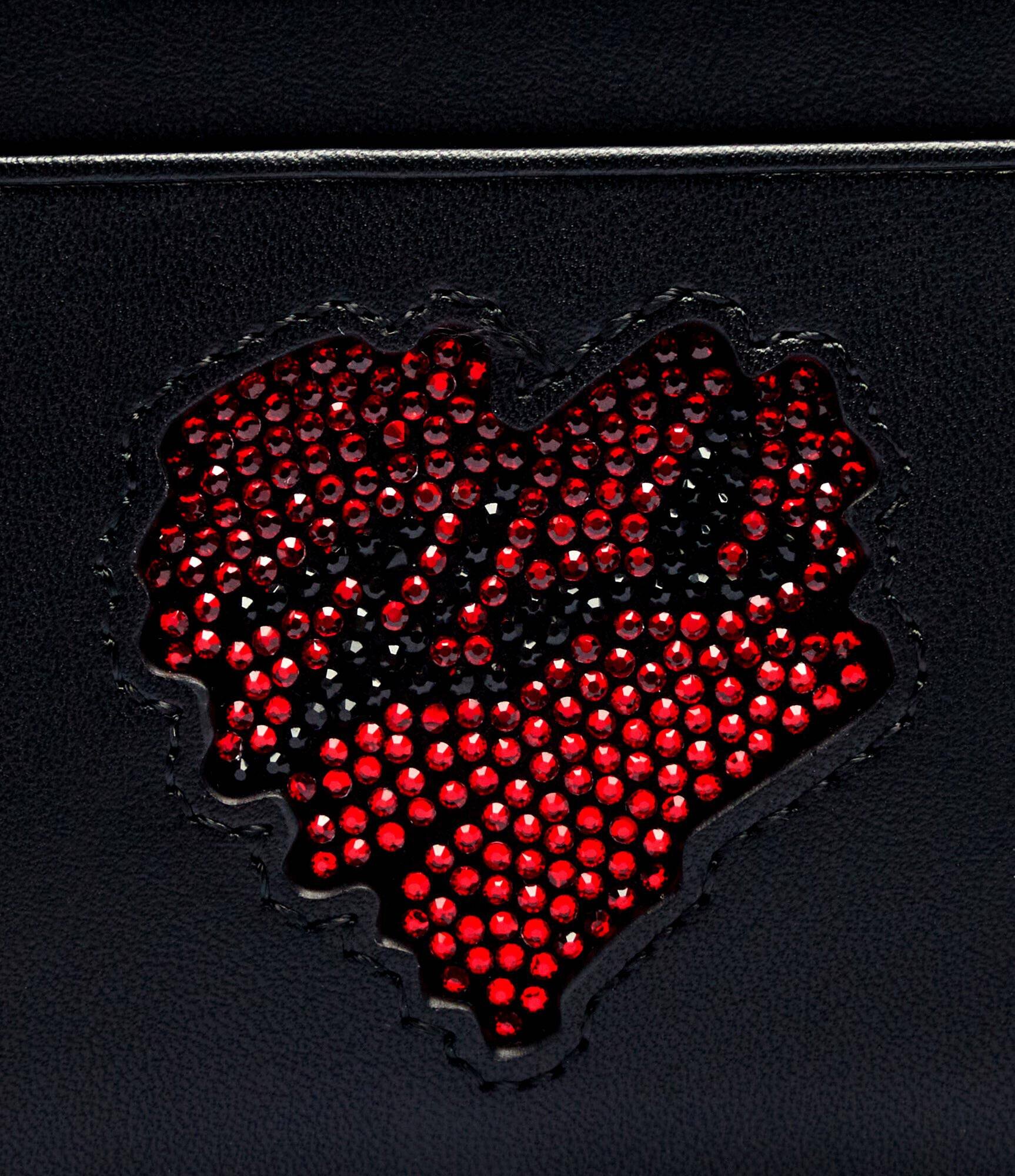 Karl Lagerfeld De piele husă pentru carduri K/Hearts
