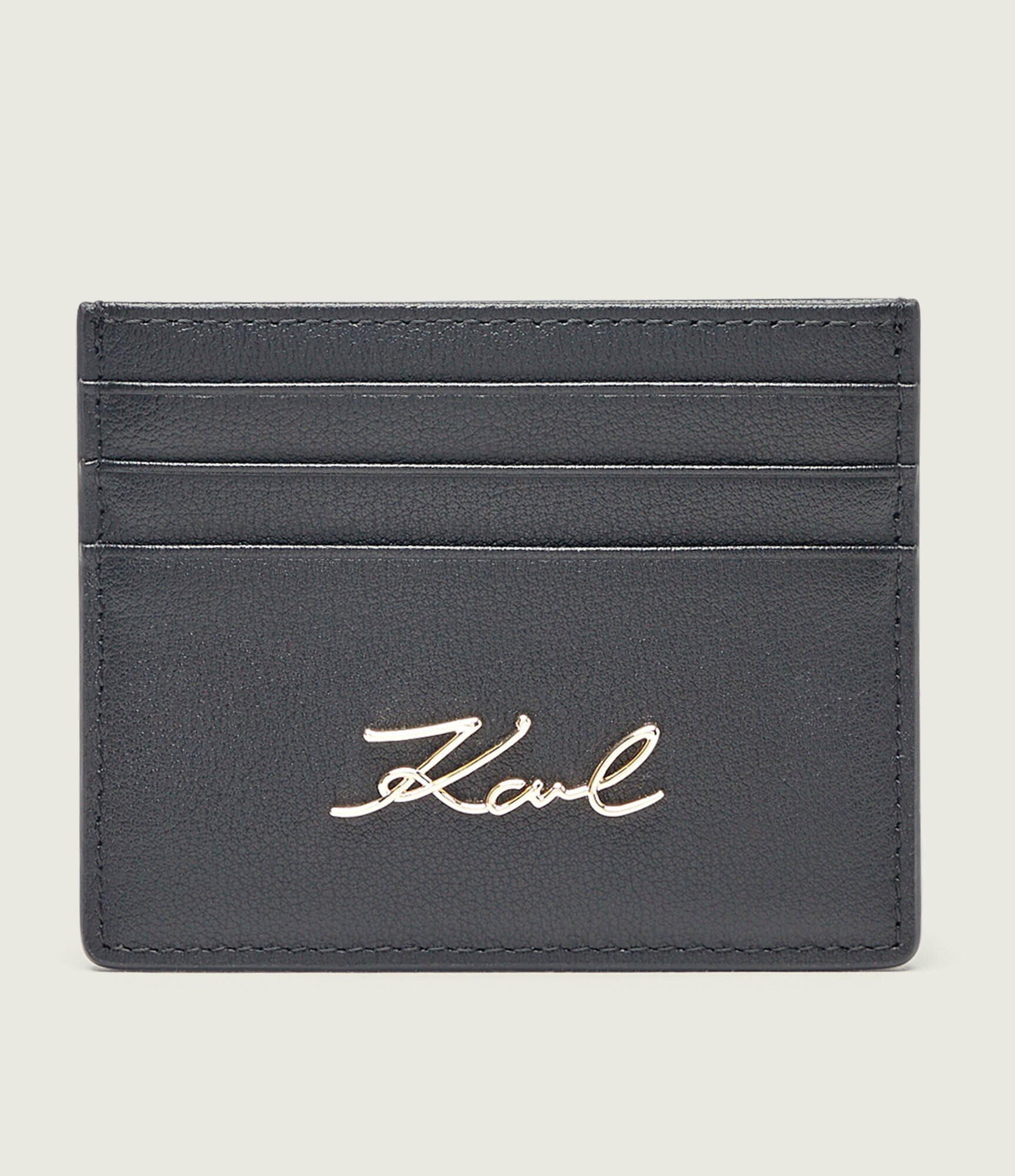 Karl Lagerfeld De piele husă pentru carduri K/signature