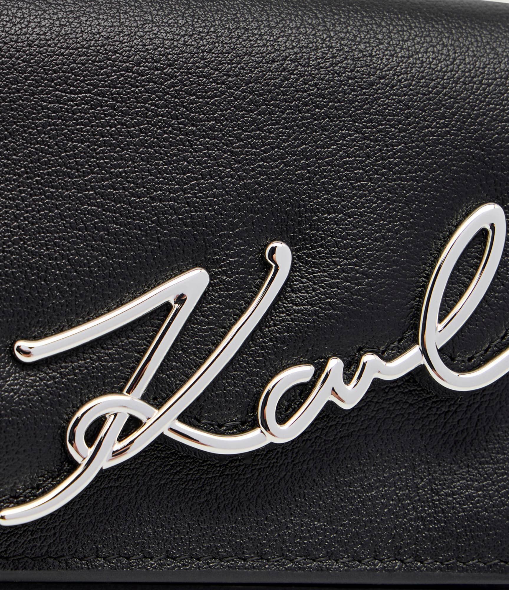 Karl Lagerfeld De piele husă pentru carduri k/signature