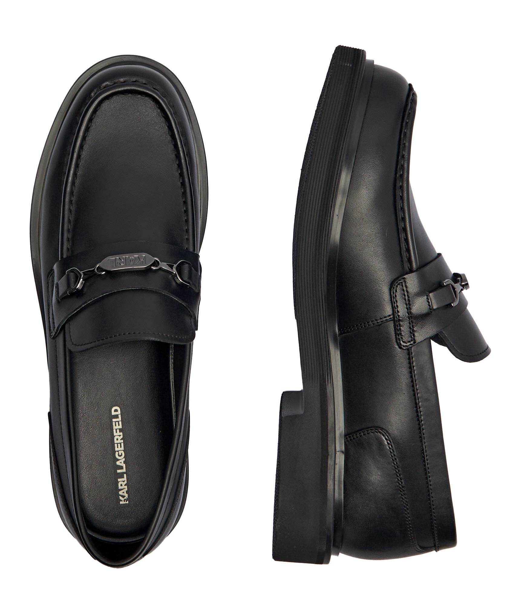 Karl Lagerfeld De piele pantofi loafer KINGSTON