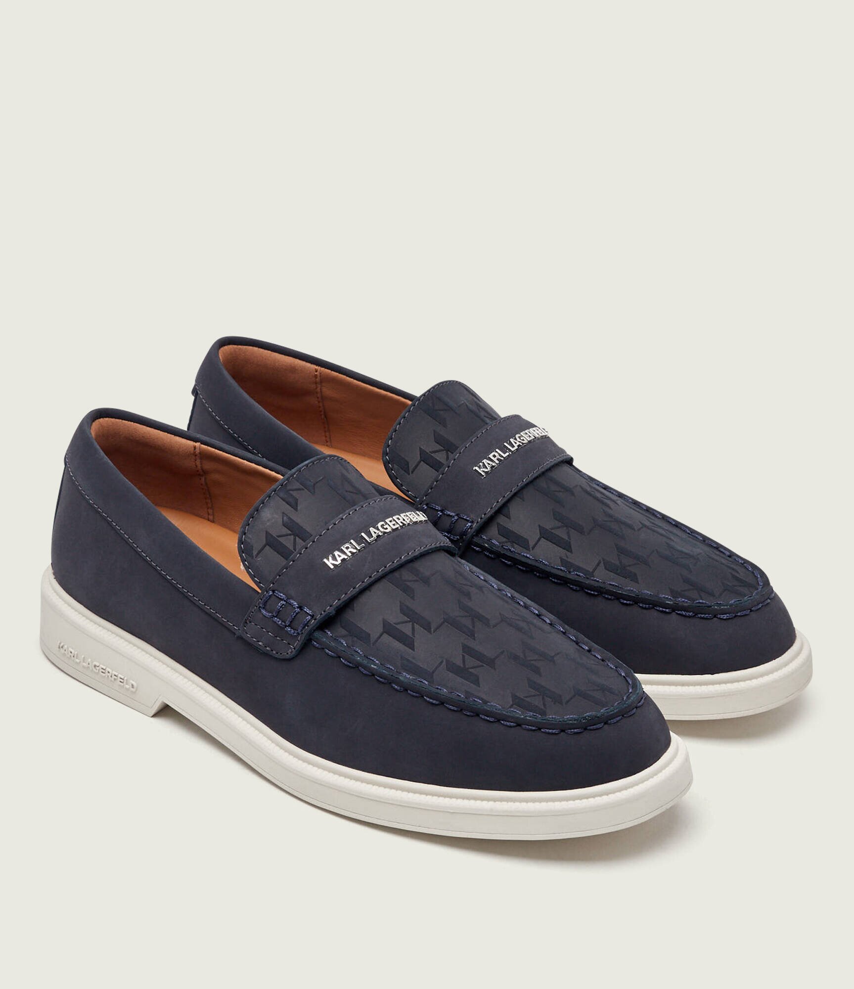 Karl Lagerfeld De piele pantofi loafer KORI