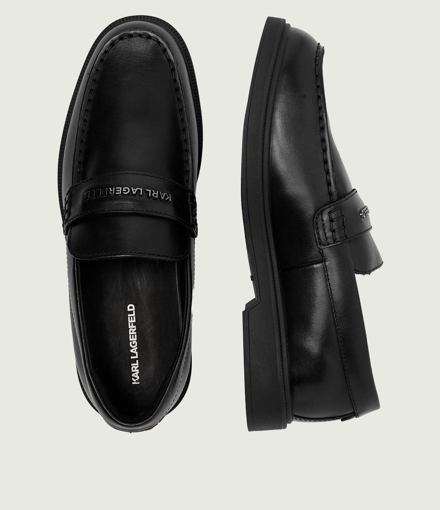 Karl Lagerfeld De piele pantofi loafer KORI
