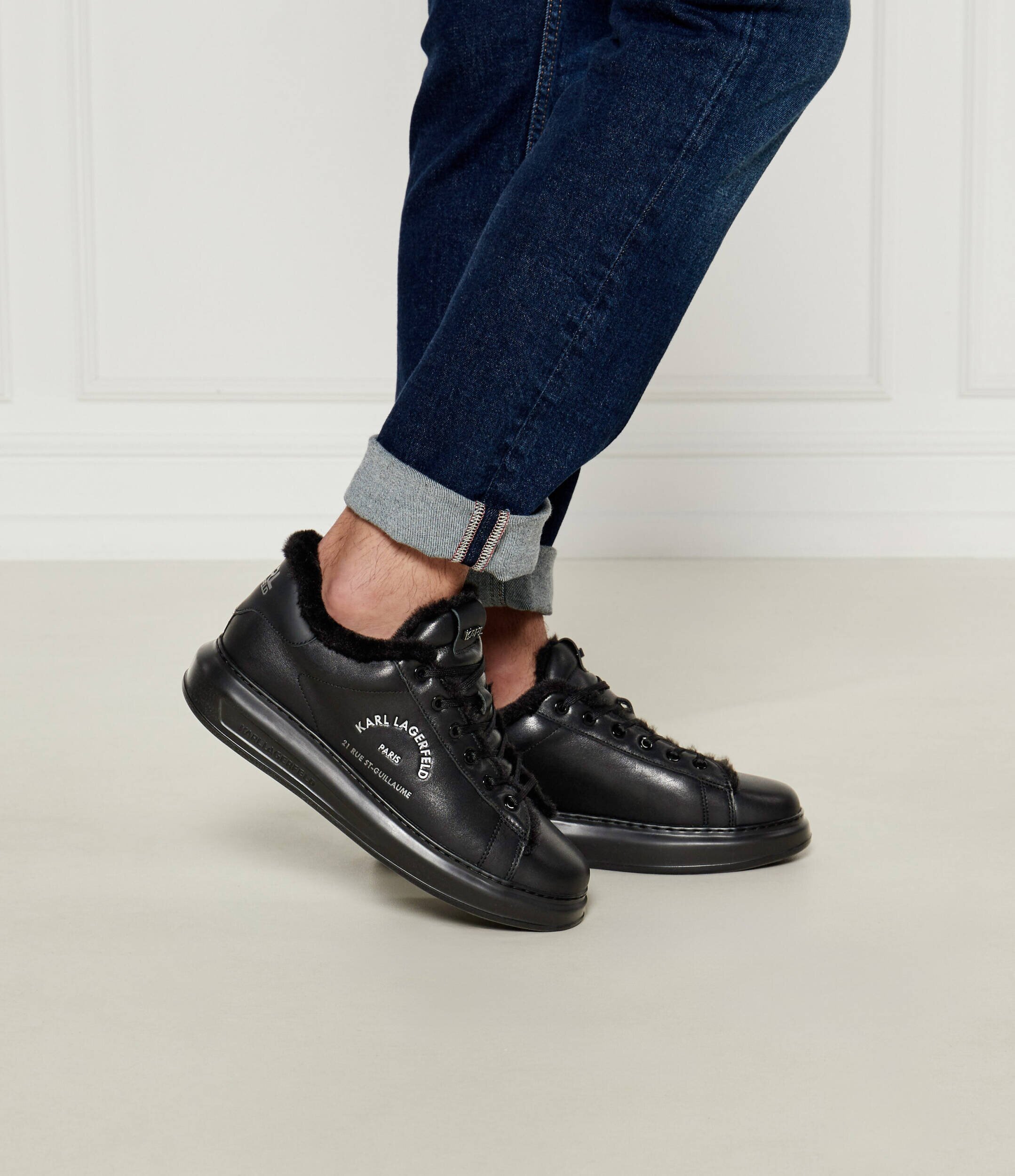 Karl Lagerfeld De piele sneakers
