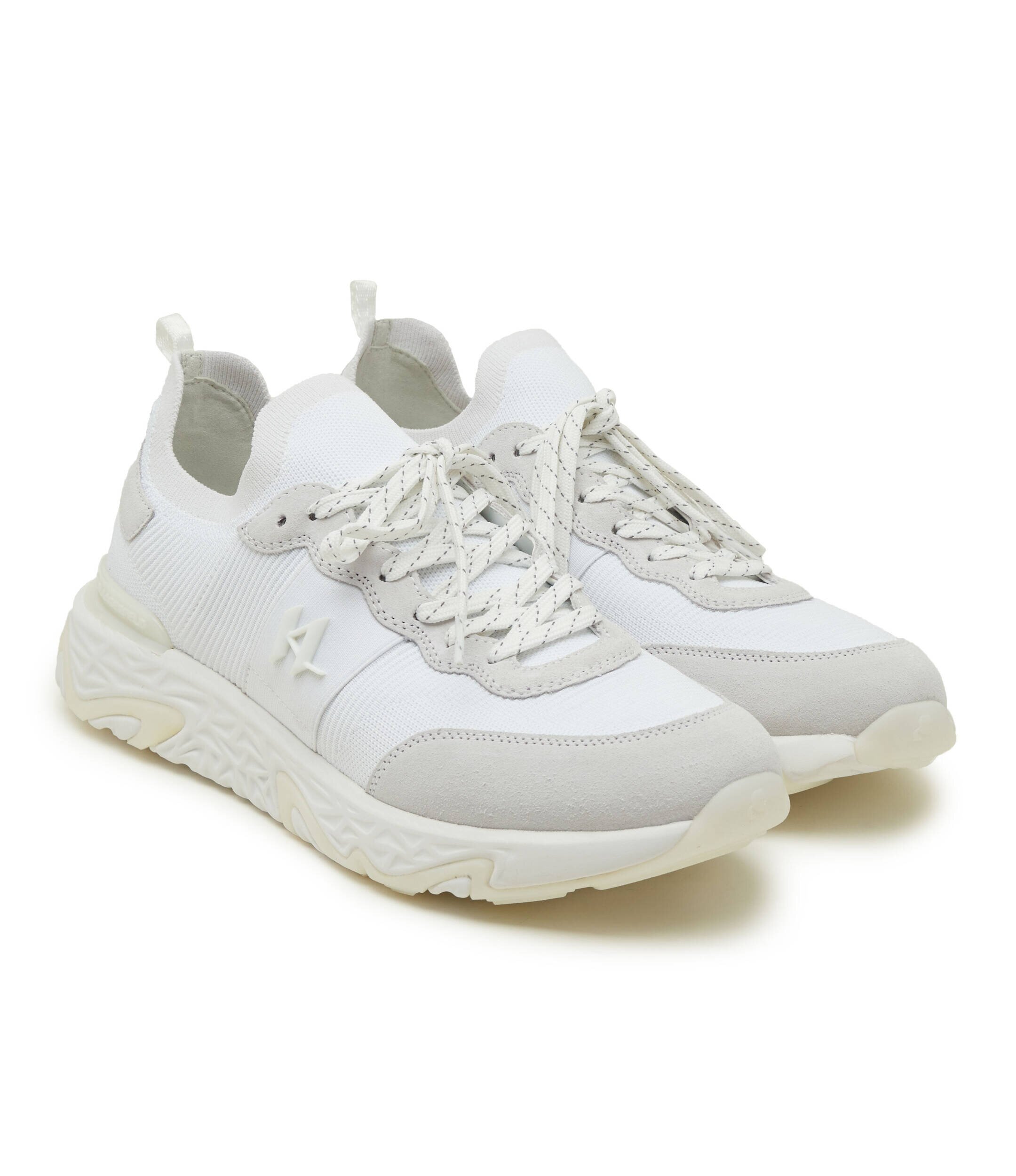 Karl Lagerfeld De piele sneakers BLAZE Monogram KC Knit Mix