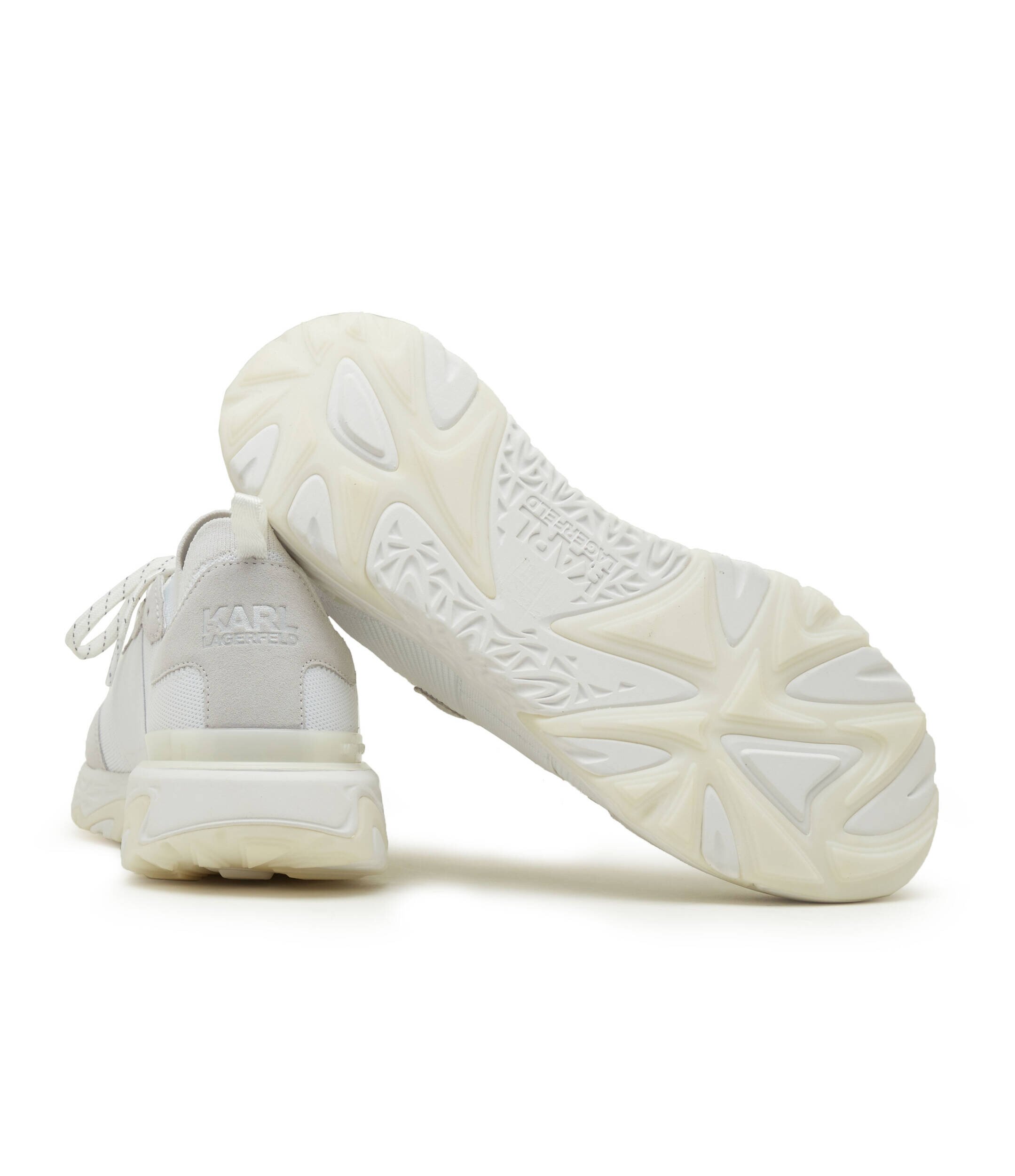 Karl Lagerfeld De piele sneakers BLAZE Monogram KC Knit Mix