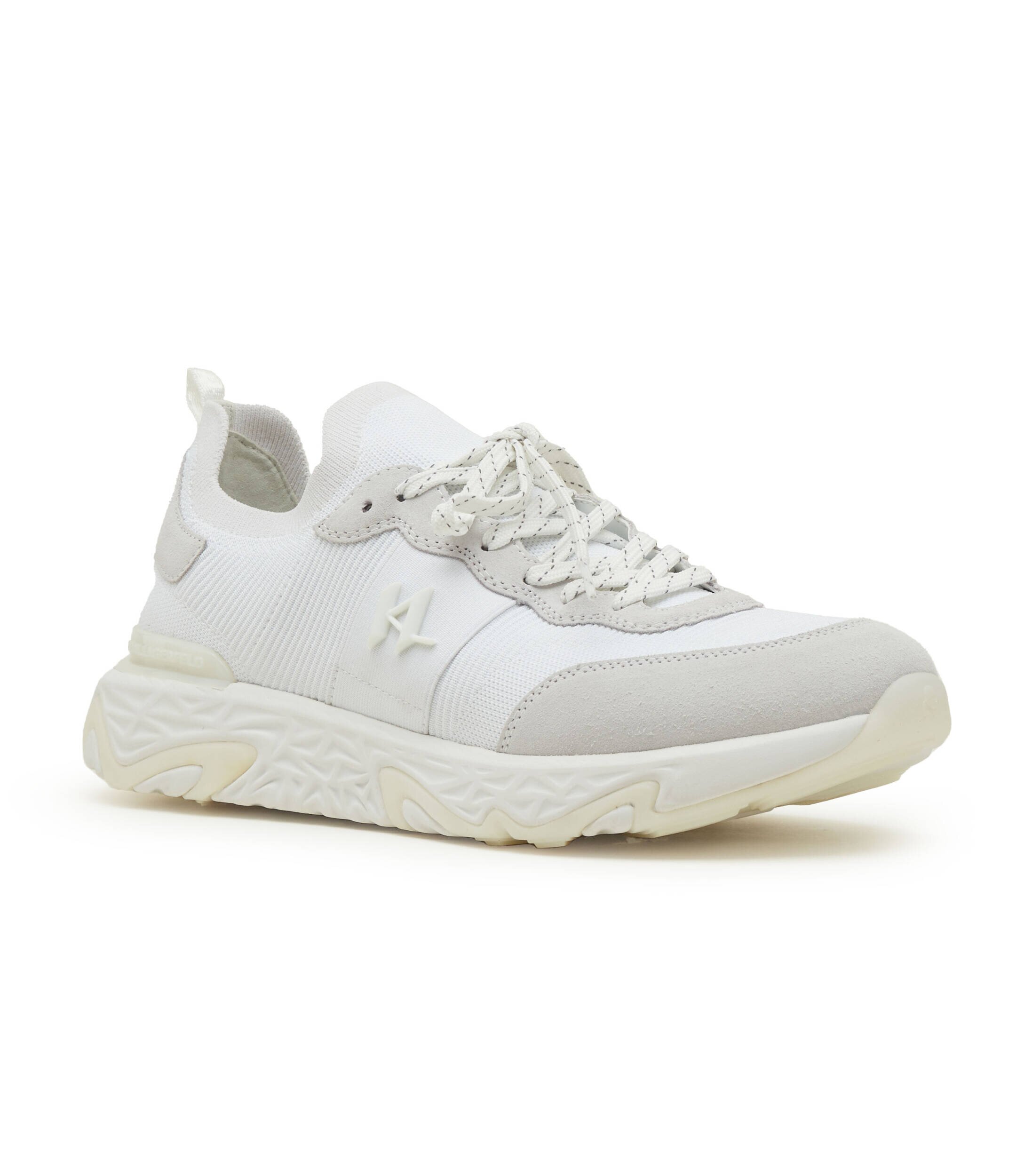 Karl Lagerfeld De piele sneakers BLAZE Monogram KC Knit Mix