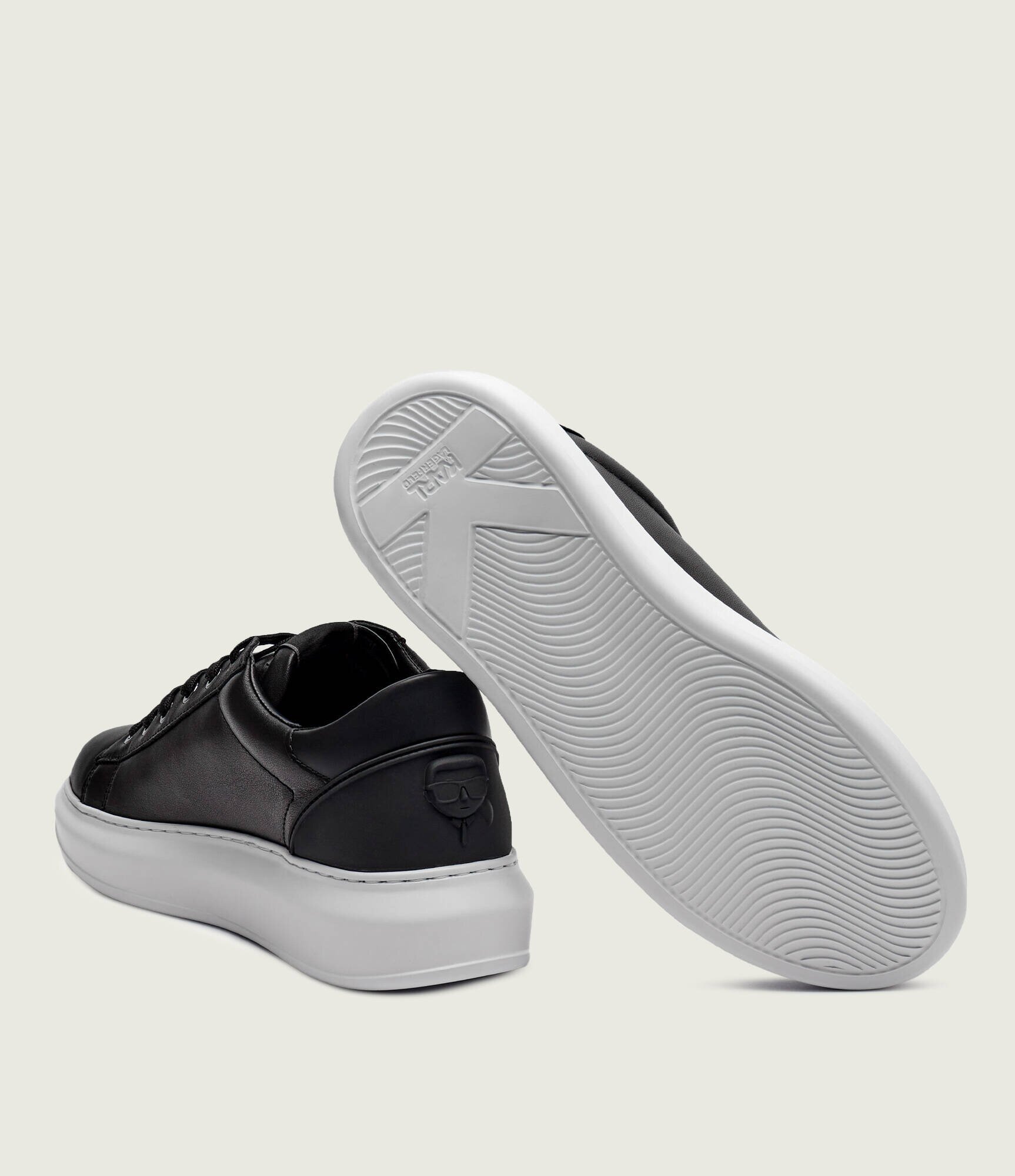 Karl Lagerfeld De piele sneakers KAPRI