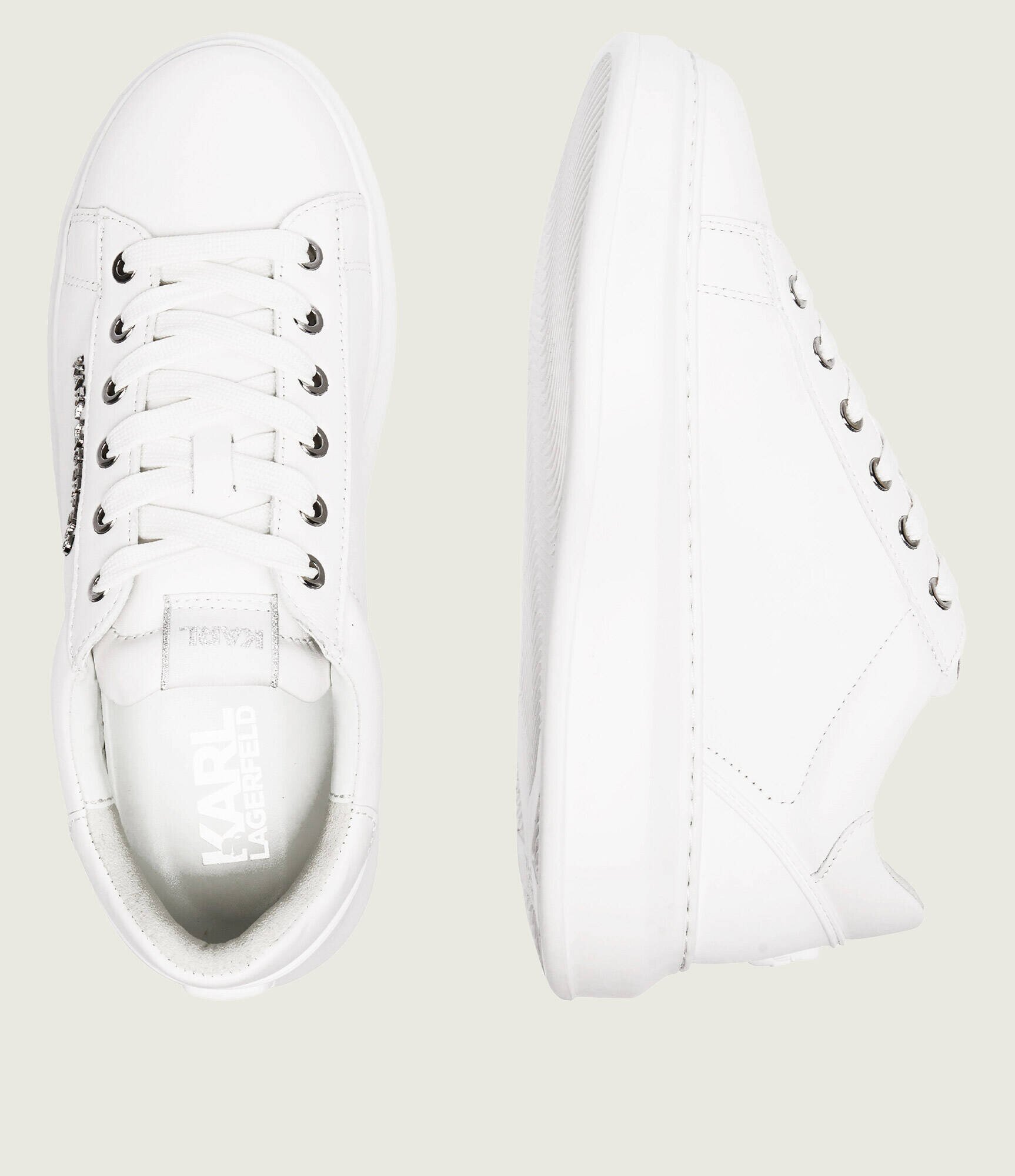 Karl Lagerfeld De piele sneakers KAPRI