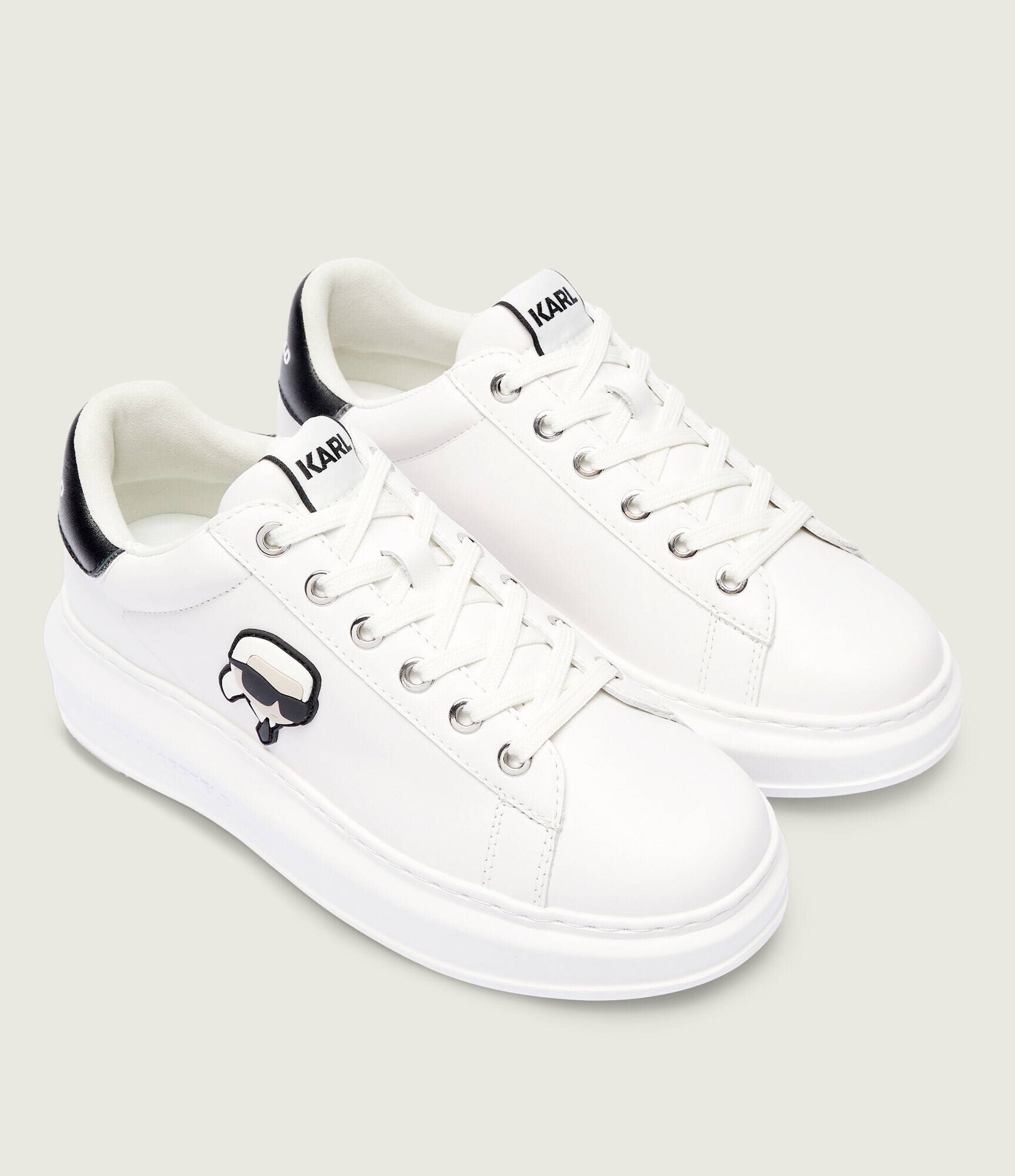 Karl Lagerfeld De piele sneakers KAPRI