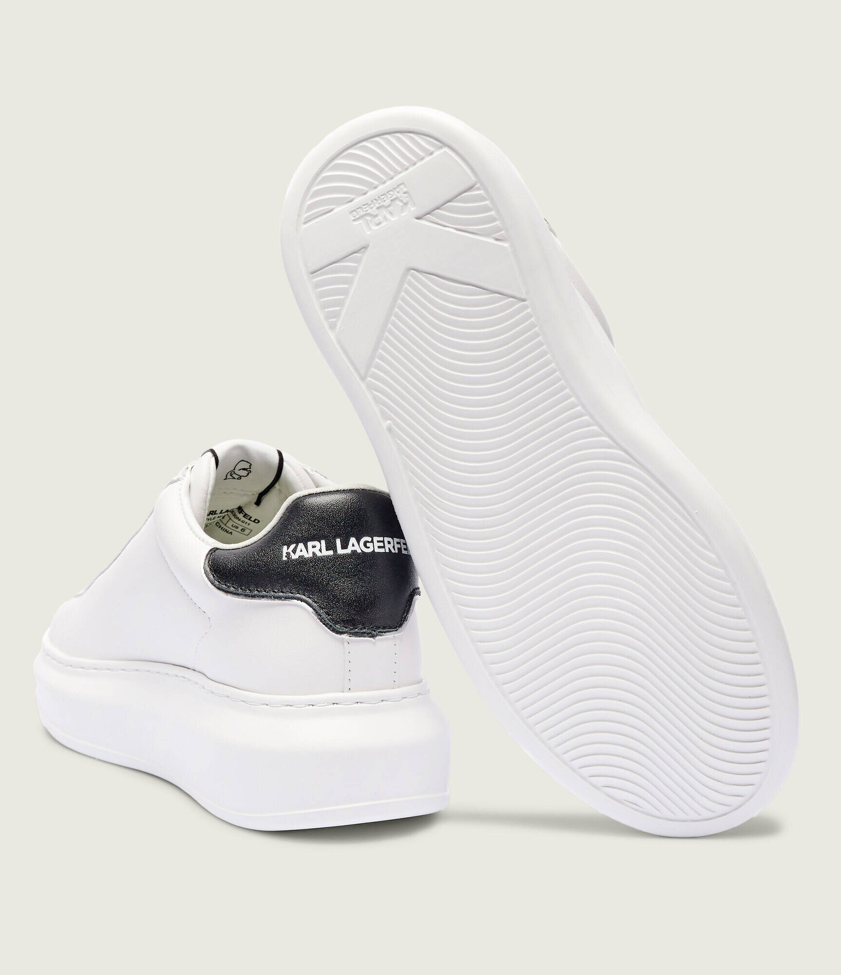Karl Lagerfeld De piele sneakers KAPRI