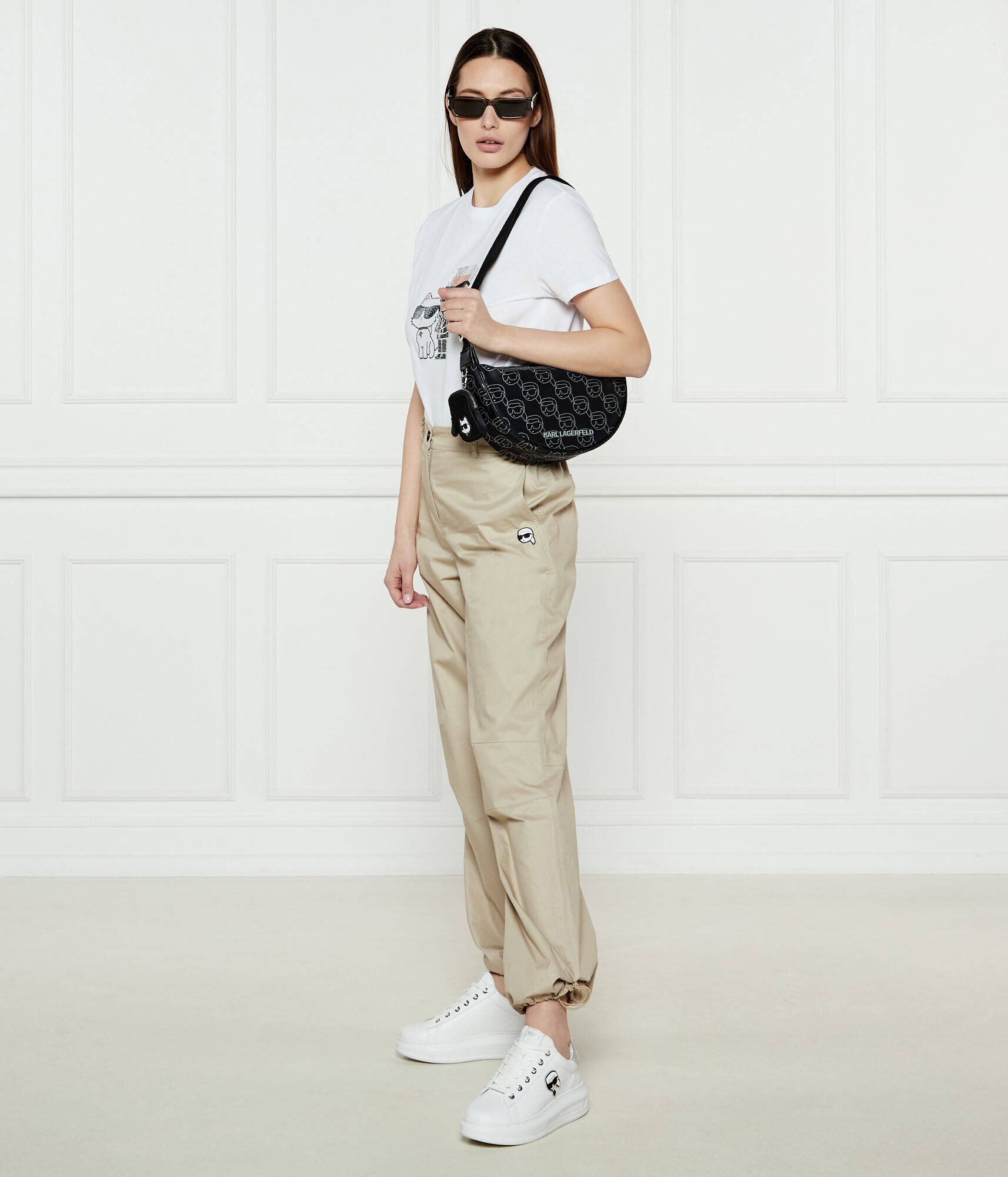 Karl Lagerfeld De piele sneakers KAPRI