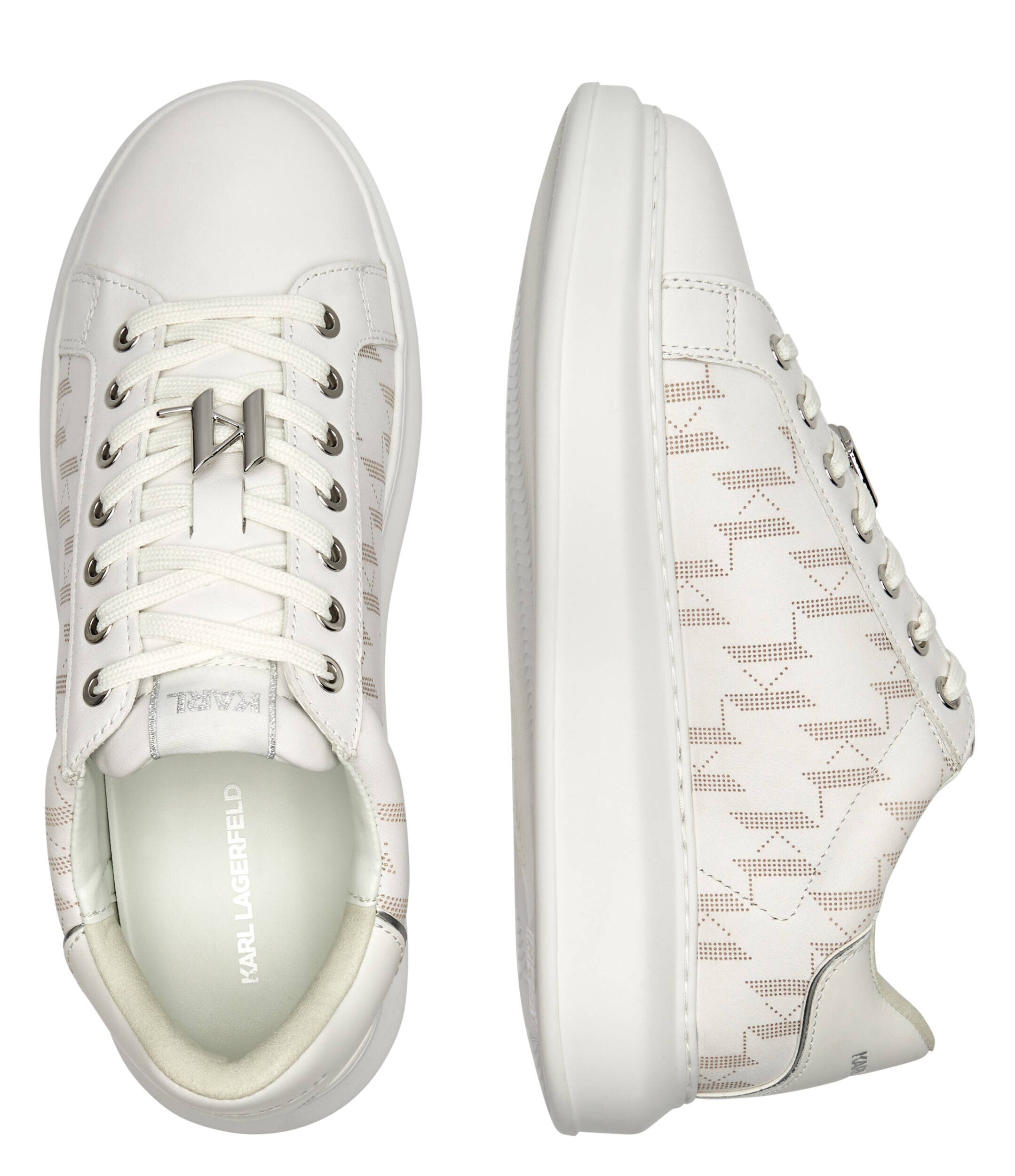 Karl Lagerfeld De piele sneakers Kapri