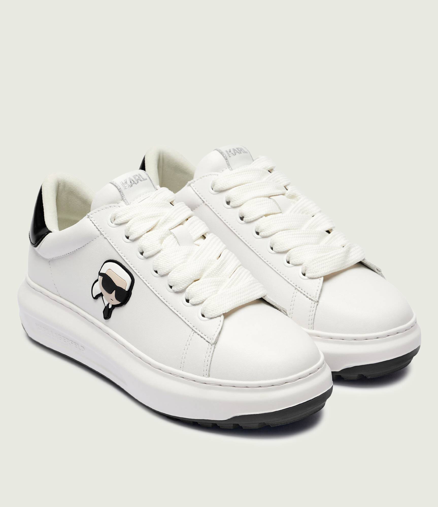 Karl Lagerfeld De piele sneakers KAPRI LUG