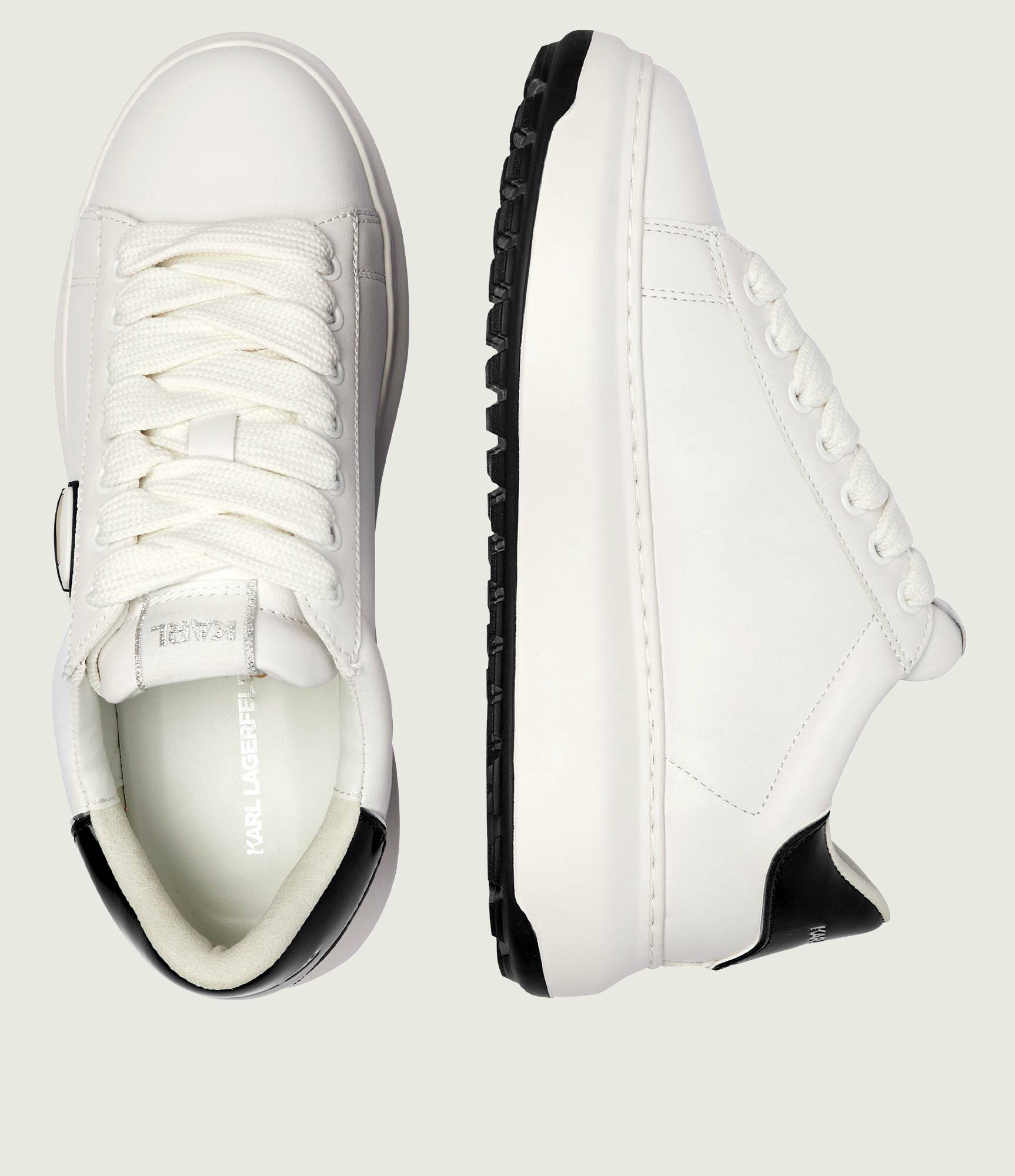 Karl Lagerfeld De piele sneakers KAPRI LUG