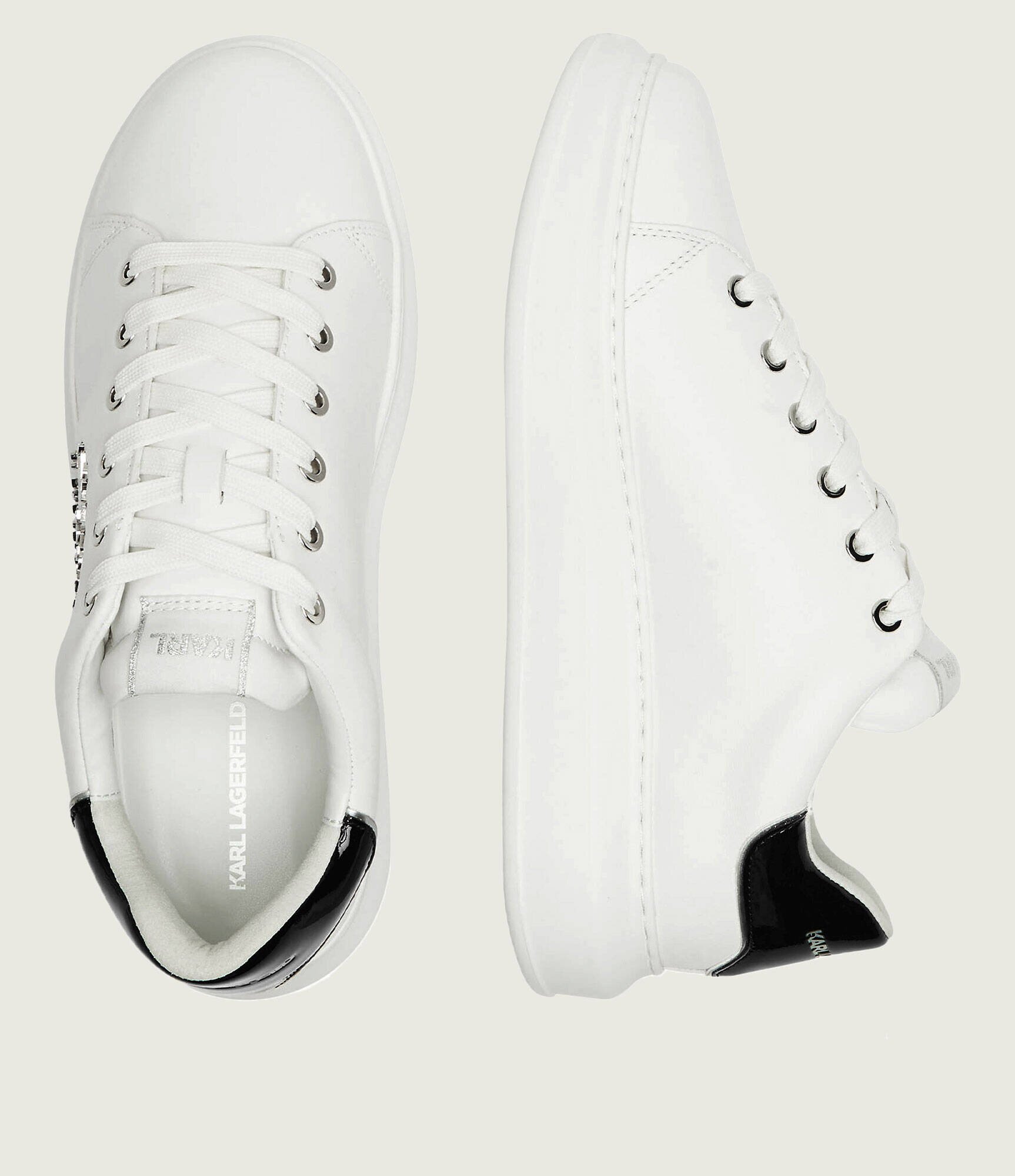 Karl Lagerfeld De piele sneakers KAPRI MENS