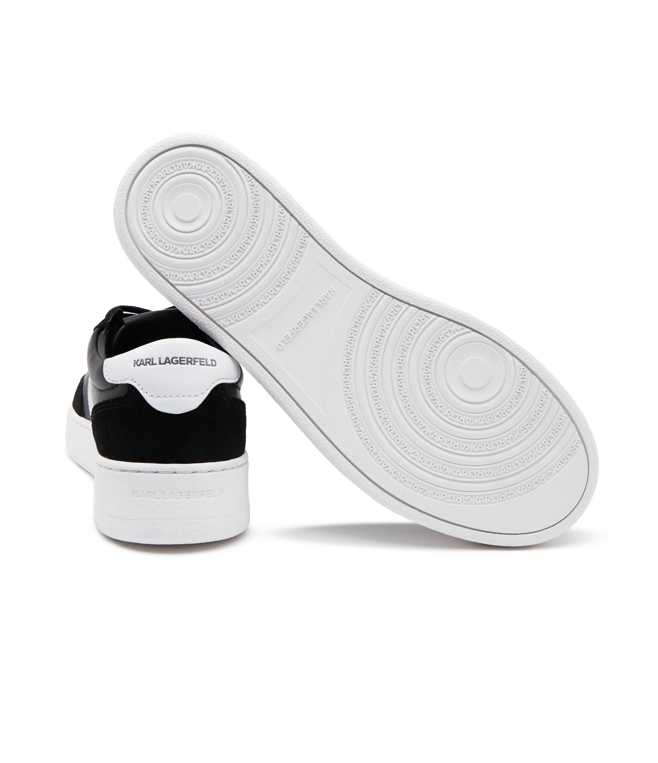 Karl Lagerfeld De piele sneakers KOURT III Maison Band Lo Lace