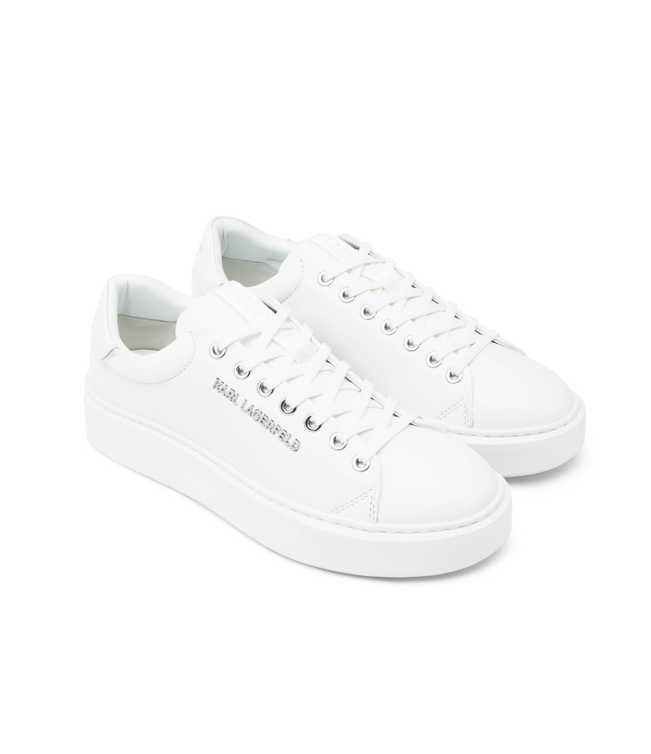 Karl Lagerfeld De piele sneakers MAXI KUP