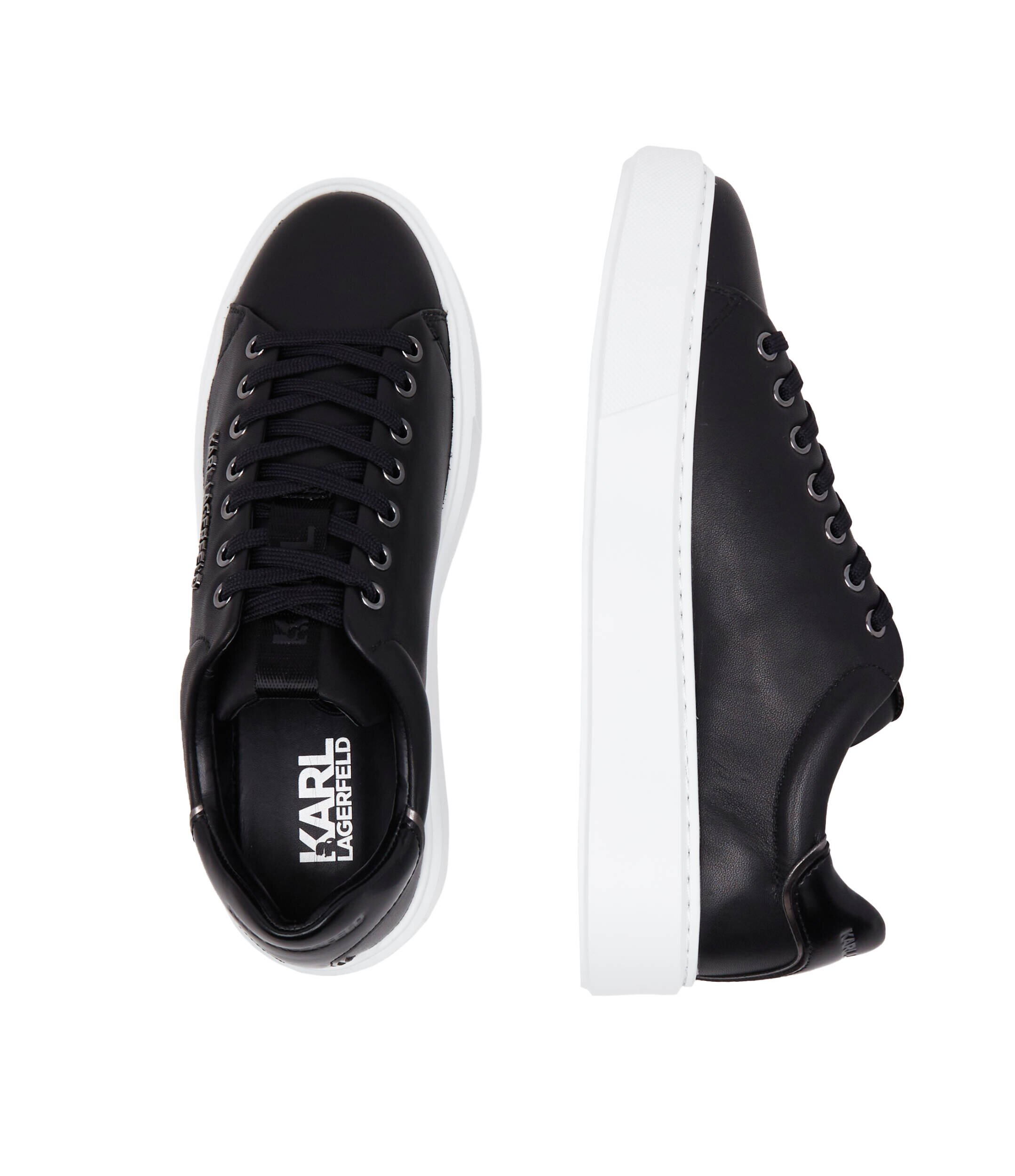 Karl Lagerfeld De piele sneakers MAXI KUP