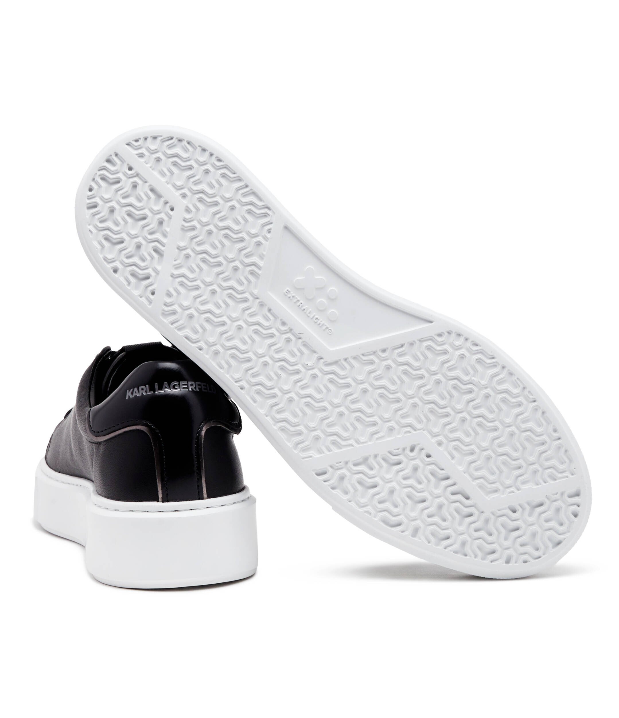 Karl Lagerfeld De piele sneakers MAXI KUP