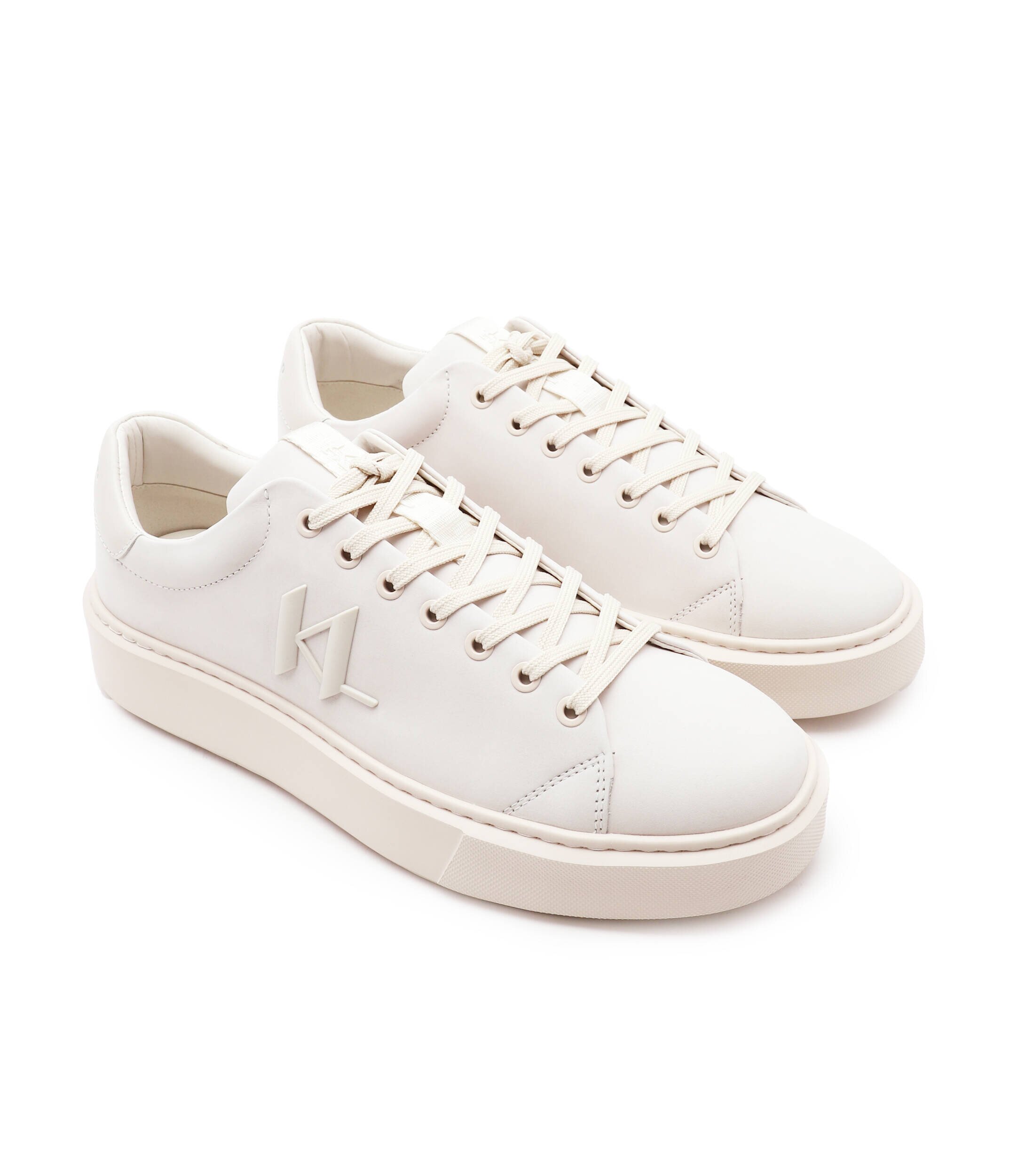 Karl Lagerfeld De piele sneakers MAXI KUP Monogram