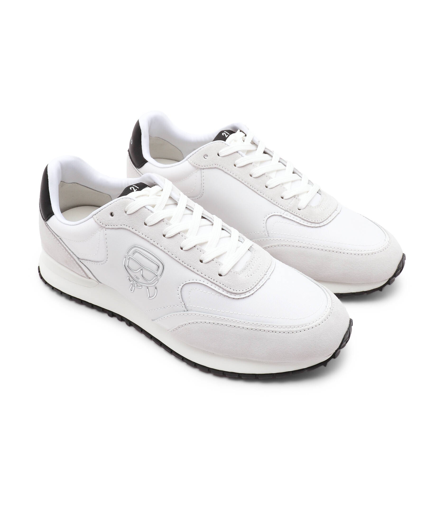 Karl Lagerfeld De piele sneakers VELOCITOR II Plexikonic