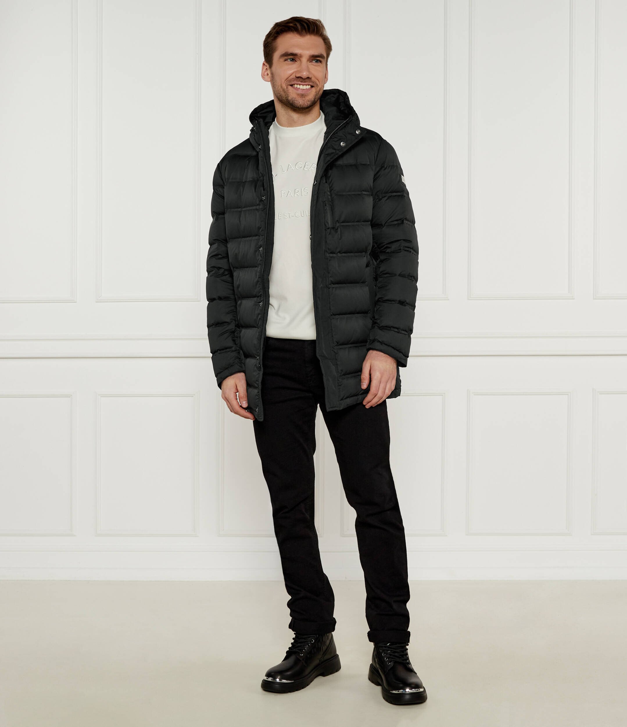 Karl Lagerfeld De puf geacă | Regular Fit