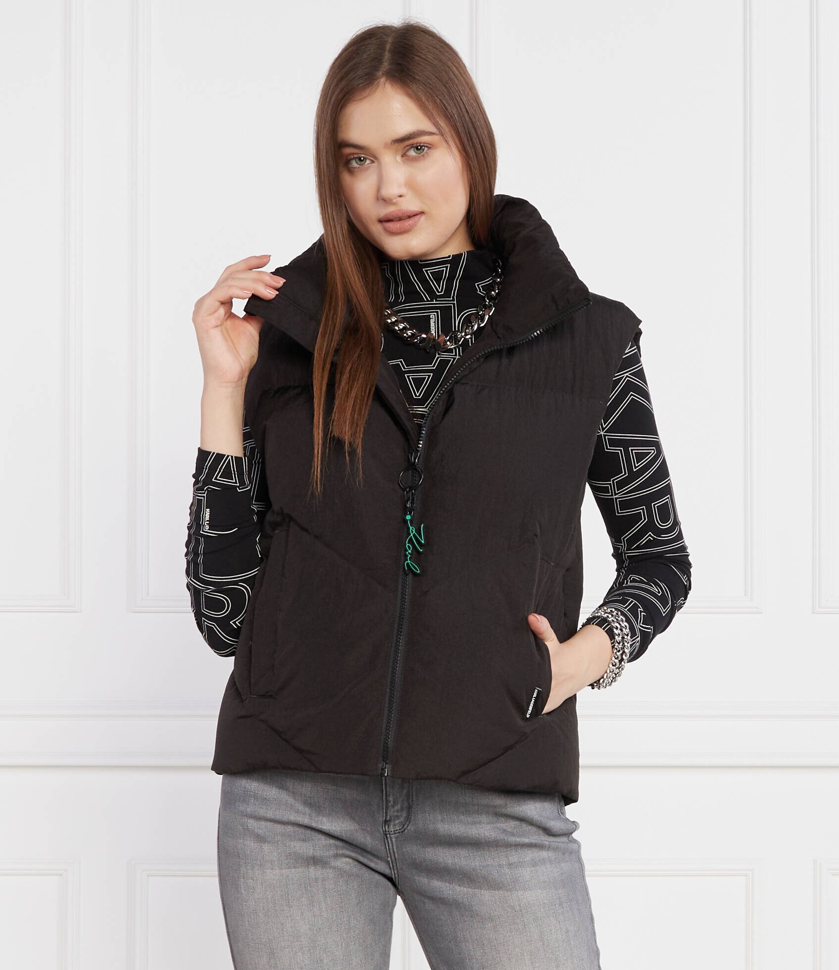 Karl Lagerfeld De puf vestă | Regular Fit
