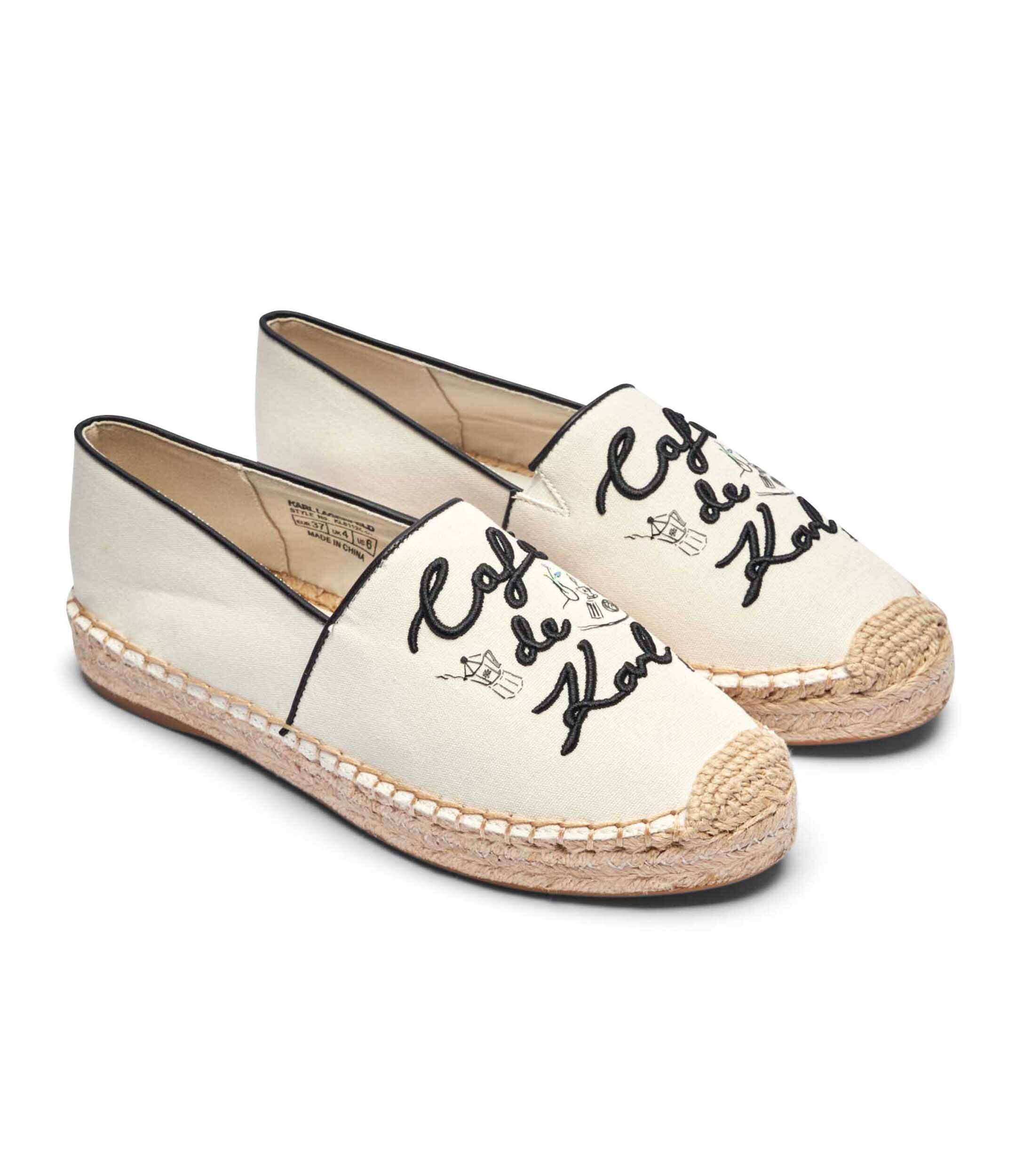 Karl Lagerfeld Espadrile Kamini Duo | x Jorge Parra