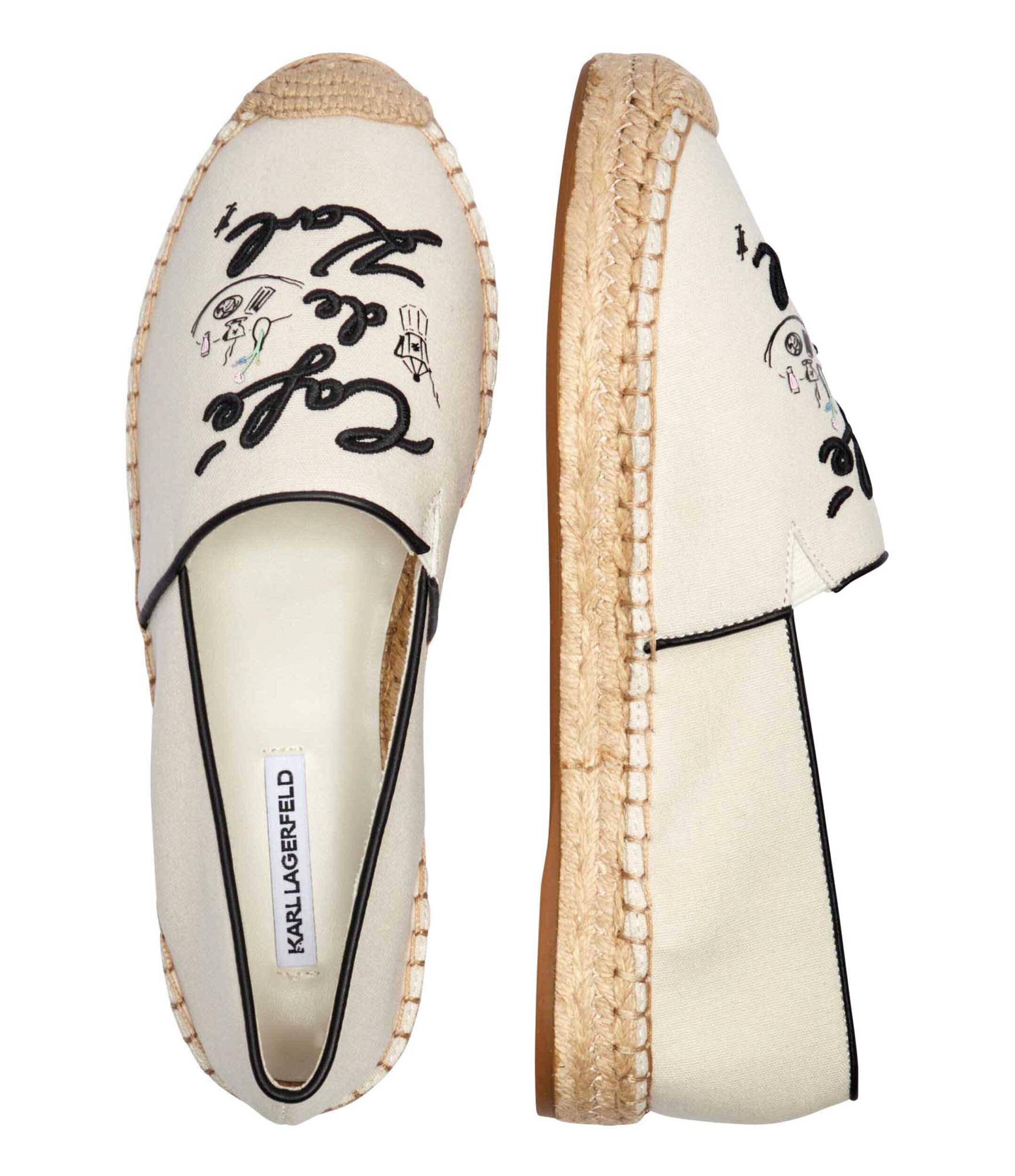 Karl Lagerfeld Espadrile Kamini Duo | x Jorge Parra