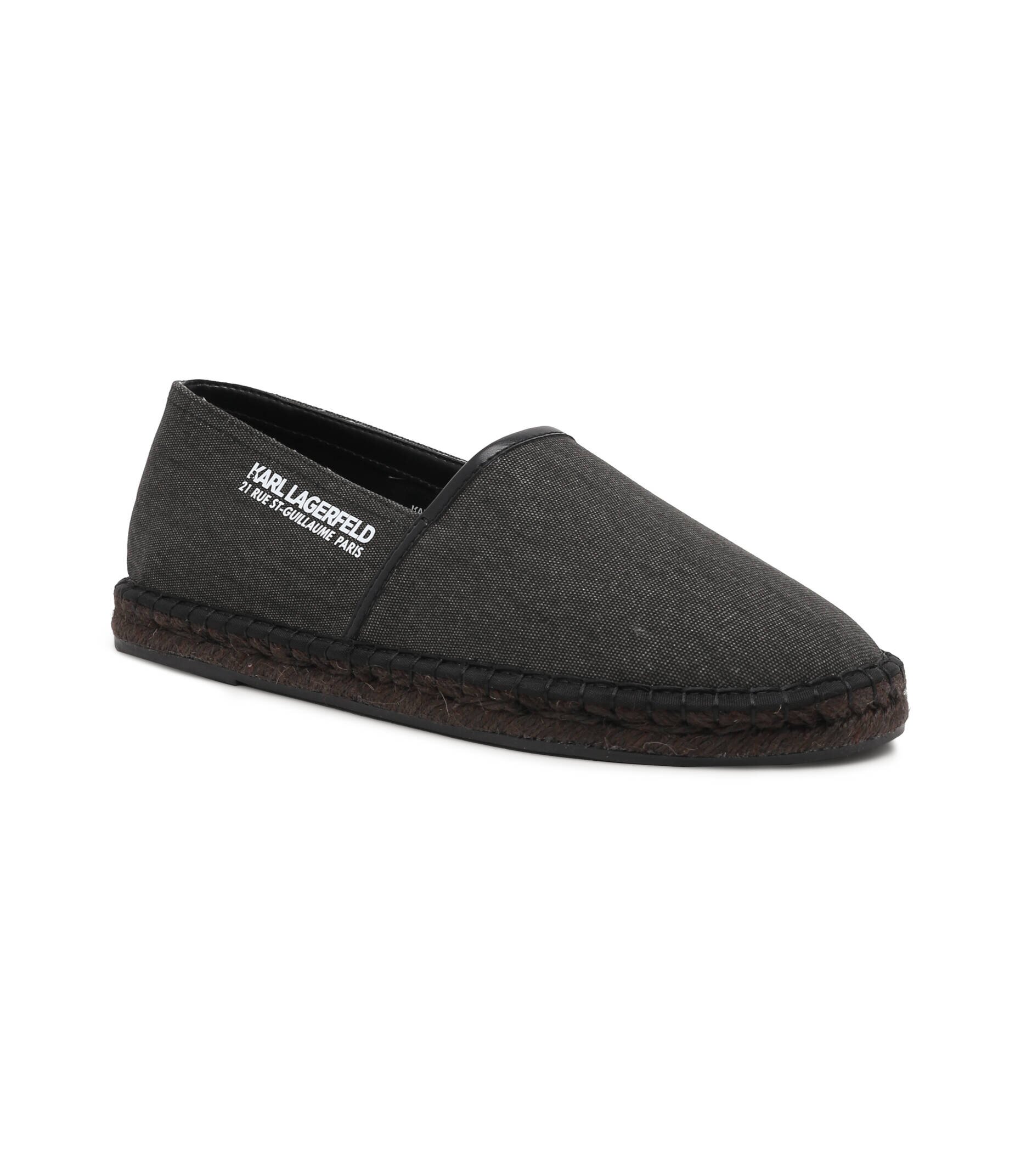 Karl Lagerfeld Espadrile KAMINO cu adaos de piele