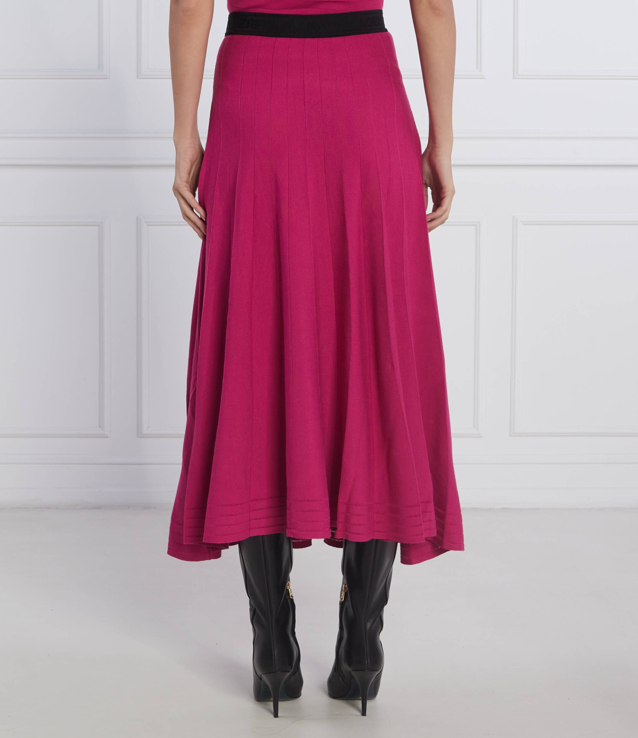 Karl Lagerfeld Fustă Knit Pleated