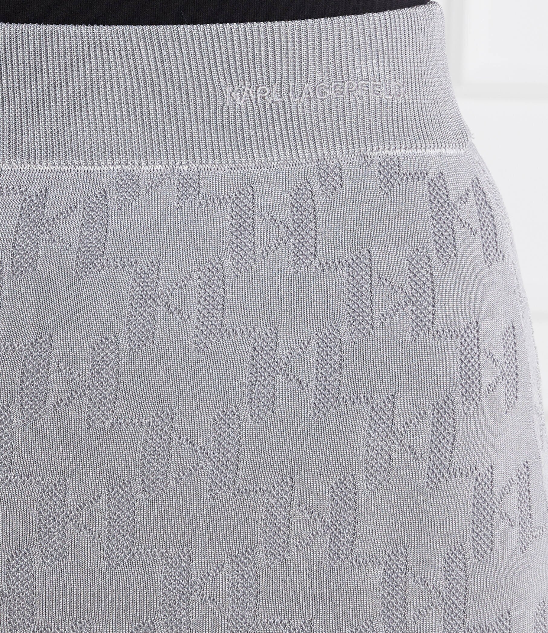 Karl Lagerfeld Fustă MONOGRAM JACQUARD