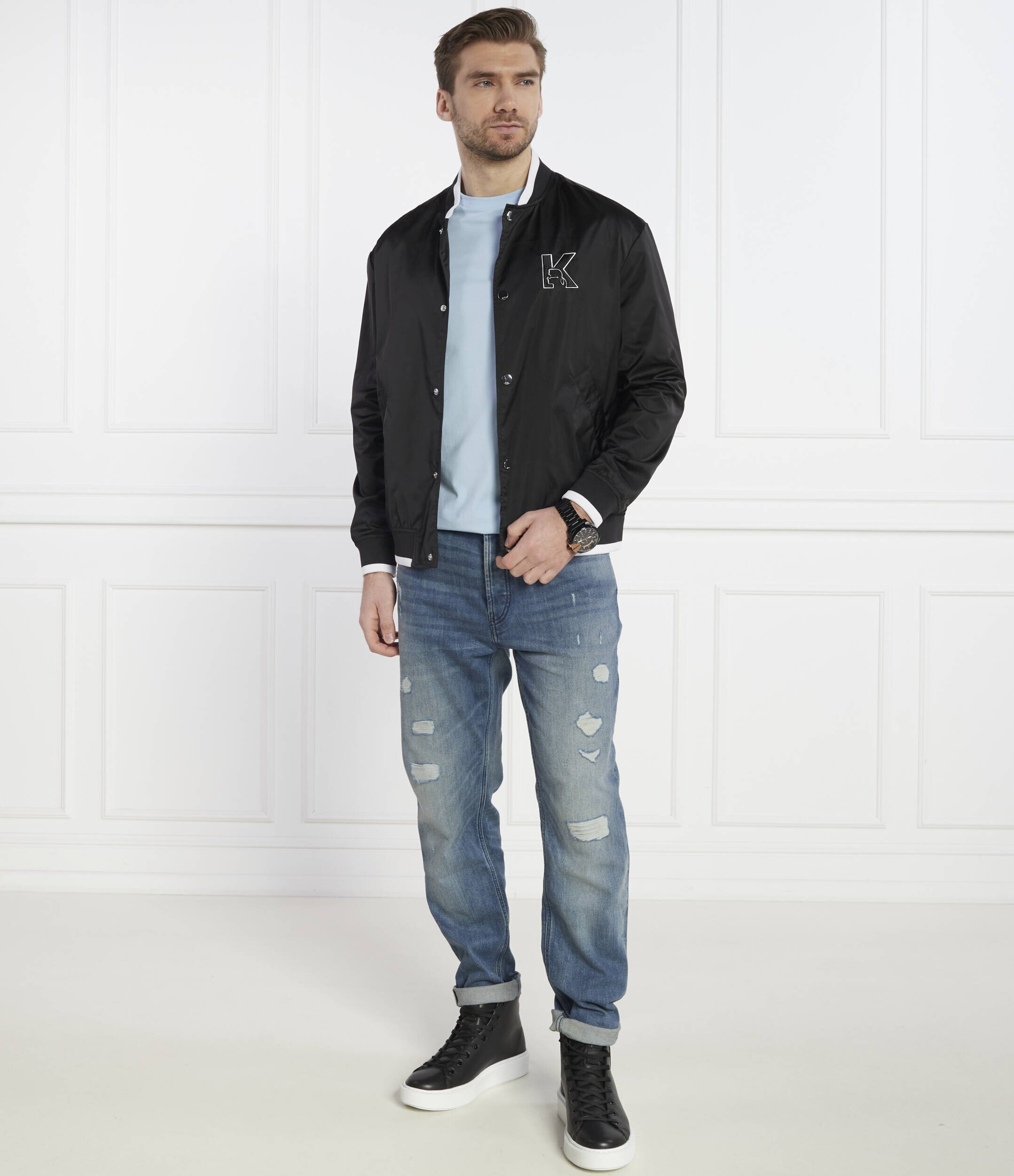 Karl Lagerfeld Geacă bomber | Regular Fit
