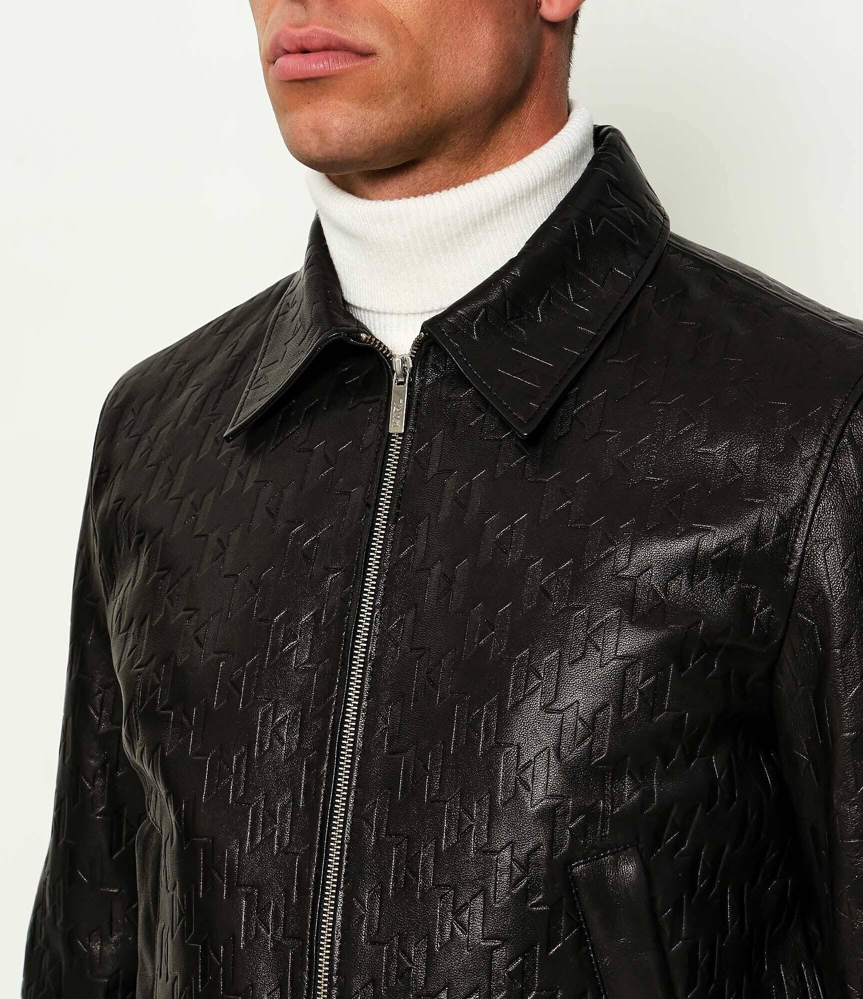Karl Lagerfeld Geacă de piele | regular fit