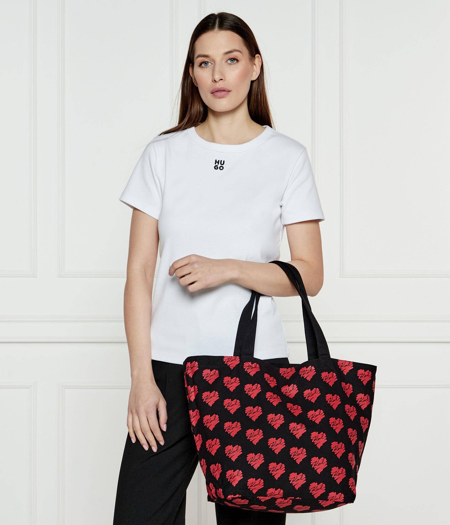 Karl Lagerfeld Geantă shopper cu două fețe K/Hearts