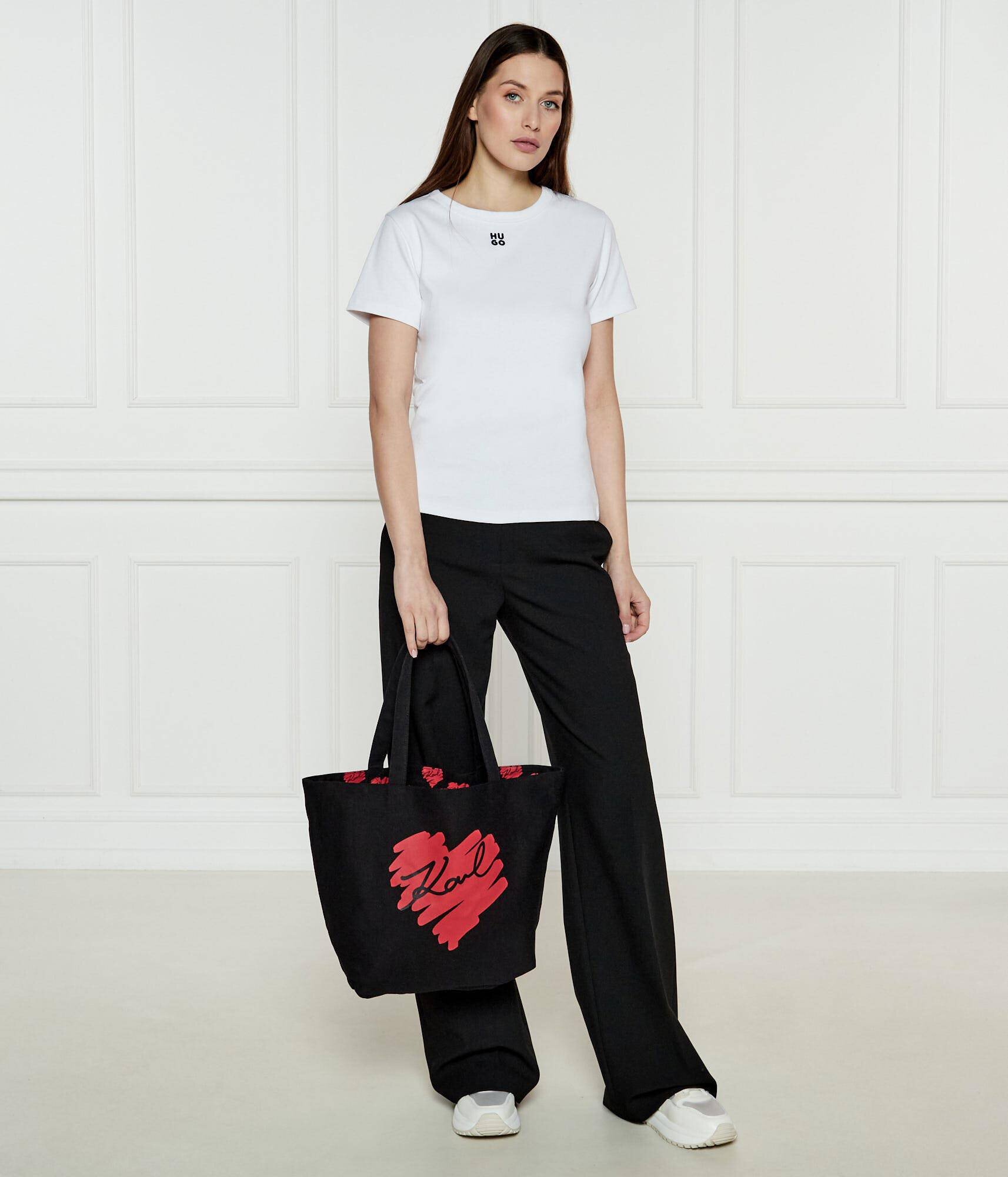 Karl Lagerfeld Geantă shopper cu două fețe K/Hearts