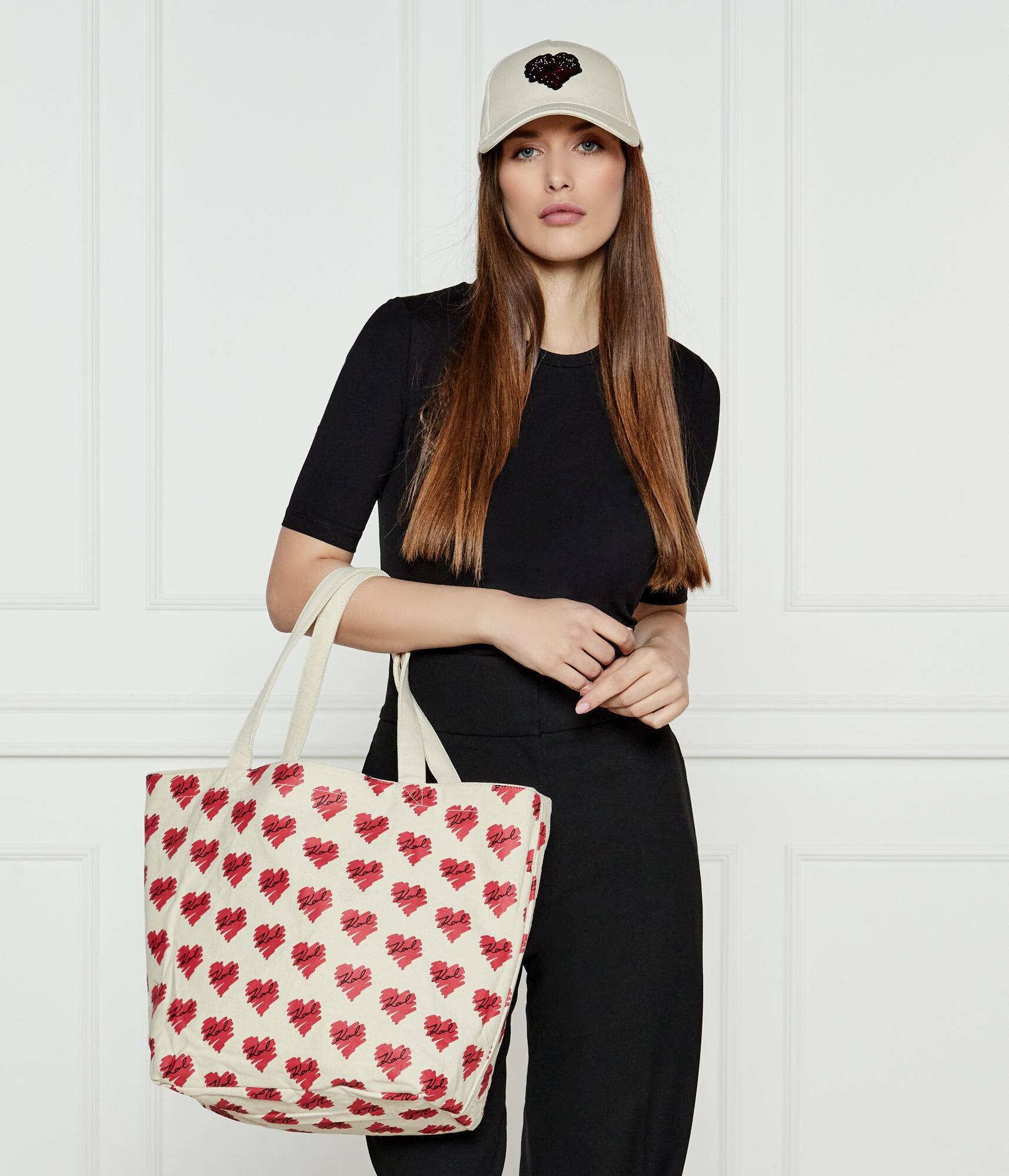 Karl Lagerfeld Geantă shopper cu două fețe K/Hearts