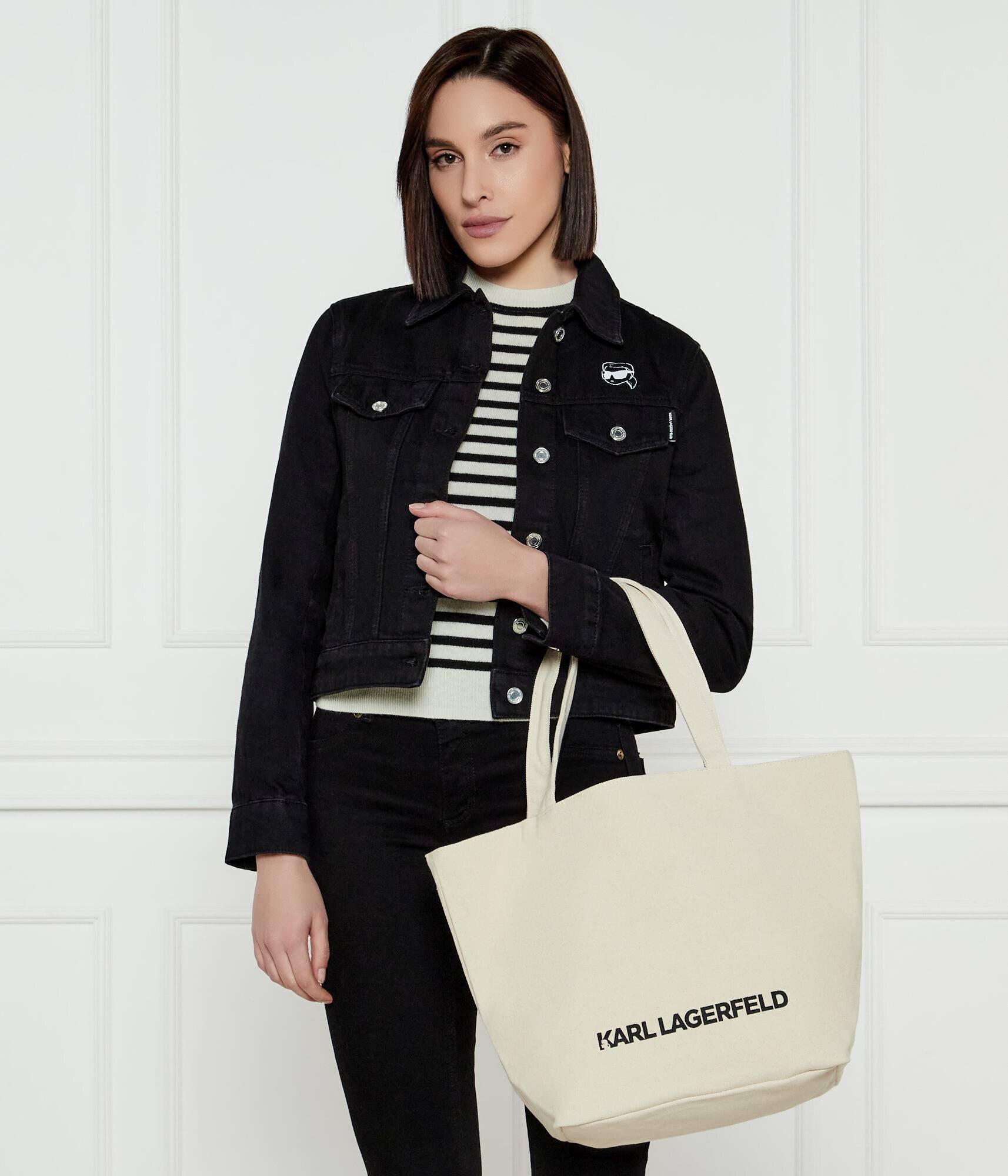 Karl Lagerfeld Geantă shopper cu două fețe K/Quote