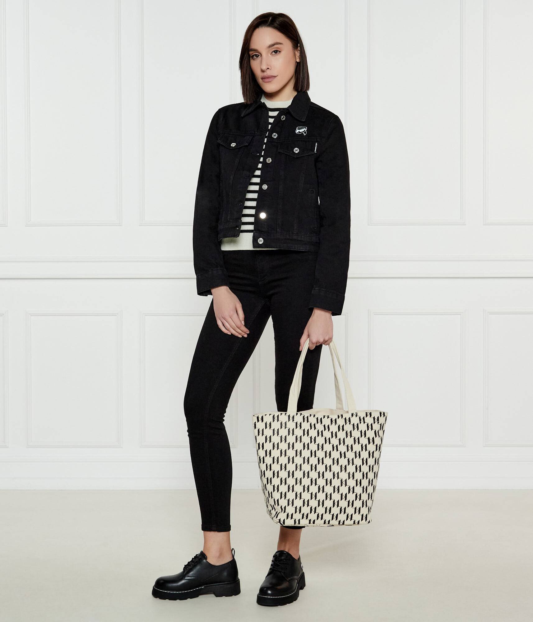 Karl Lagerfeld Geantă shopper cu două fețe K/Quote