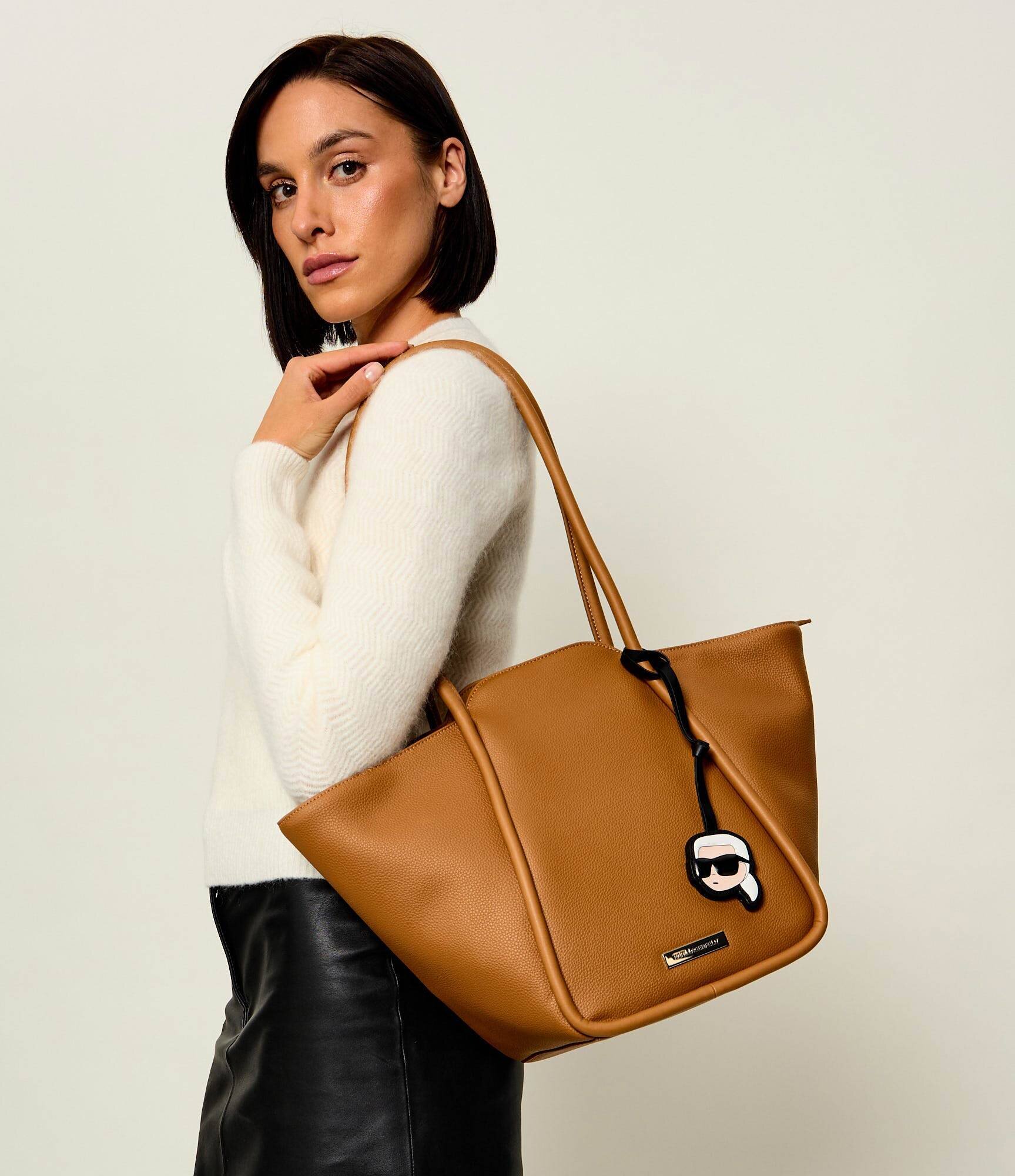 Karl Lagerfeld Geantă shopper Ikon Pebble