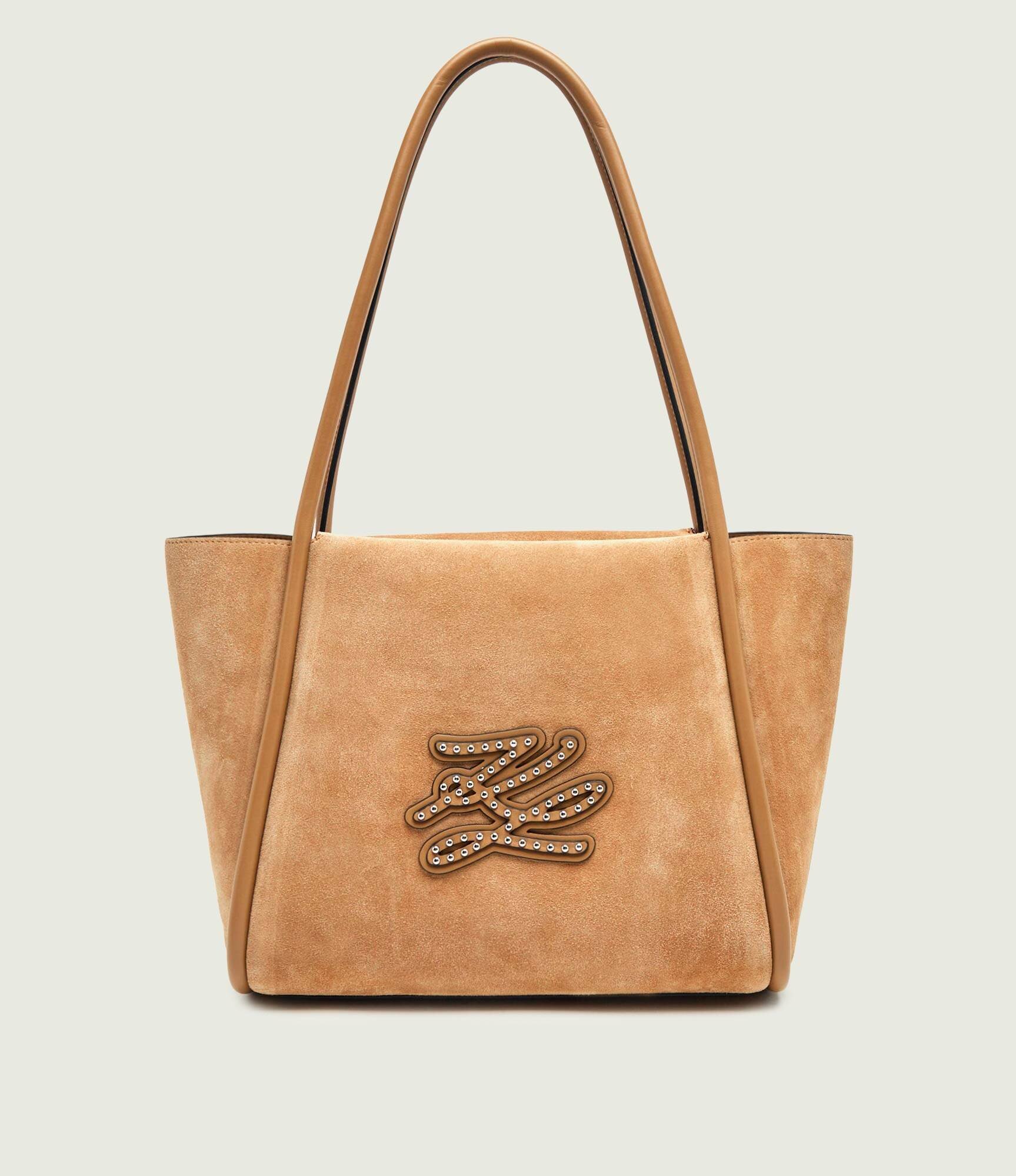 Karl Lagerfeld Geantă shopper K/Autograph | piele întoarsă