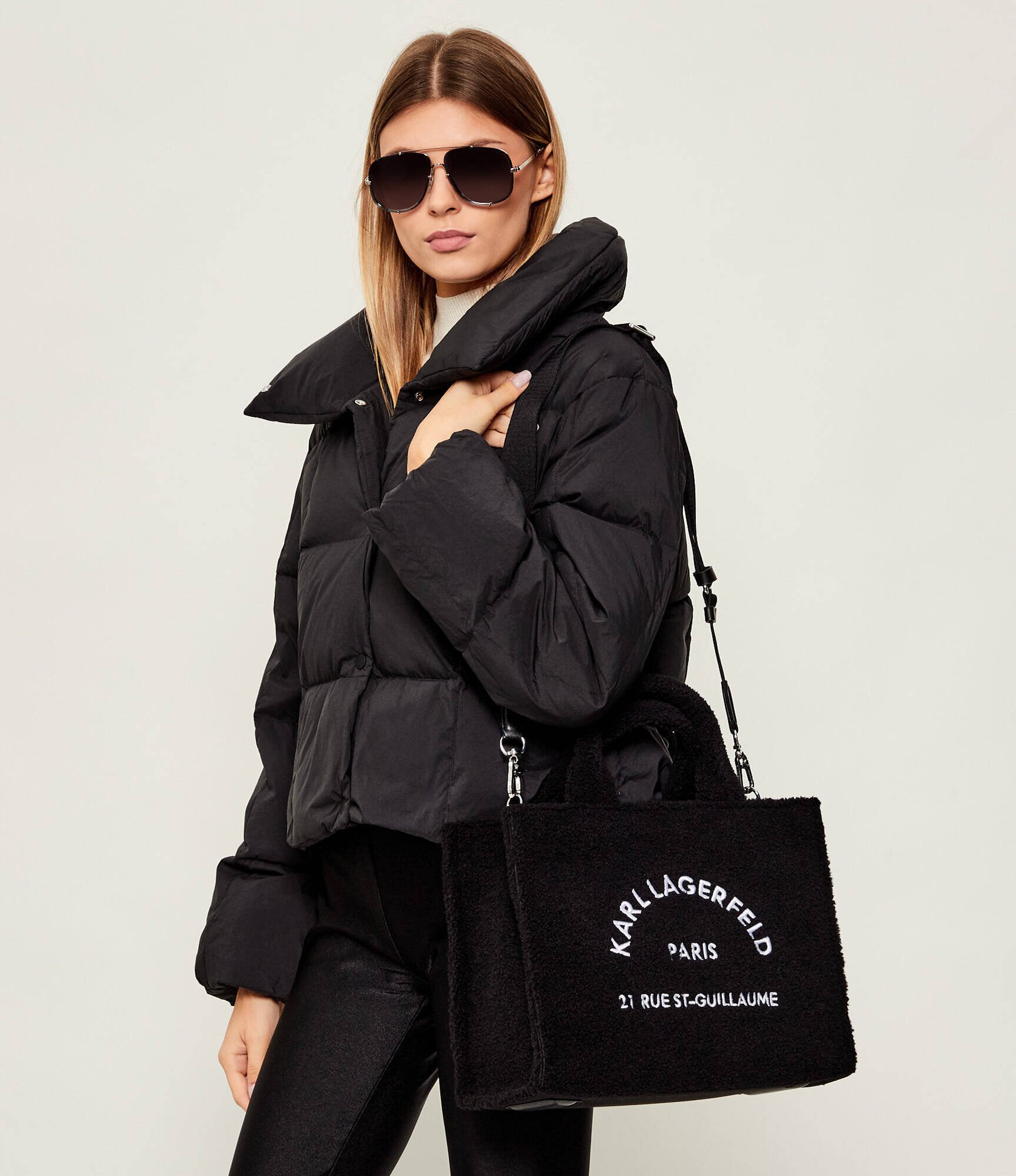 Karl Lagerfeld Geantă shopper K/rsg | shearling