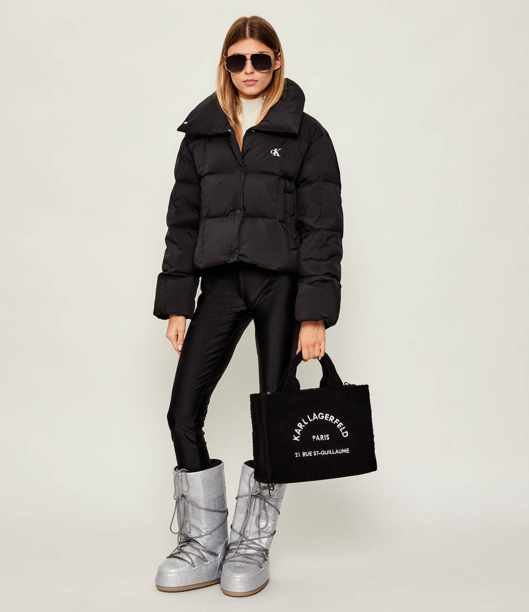 Karl Lagerfeld Geantă shopper K/rsg | shearling