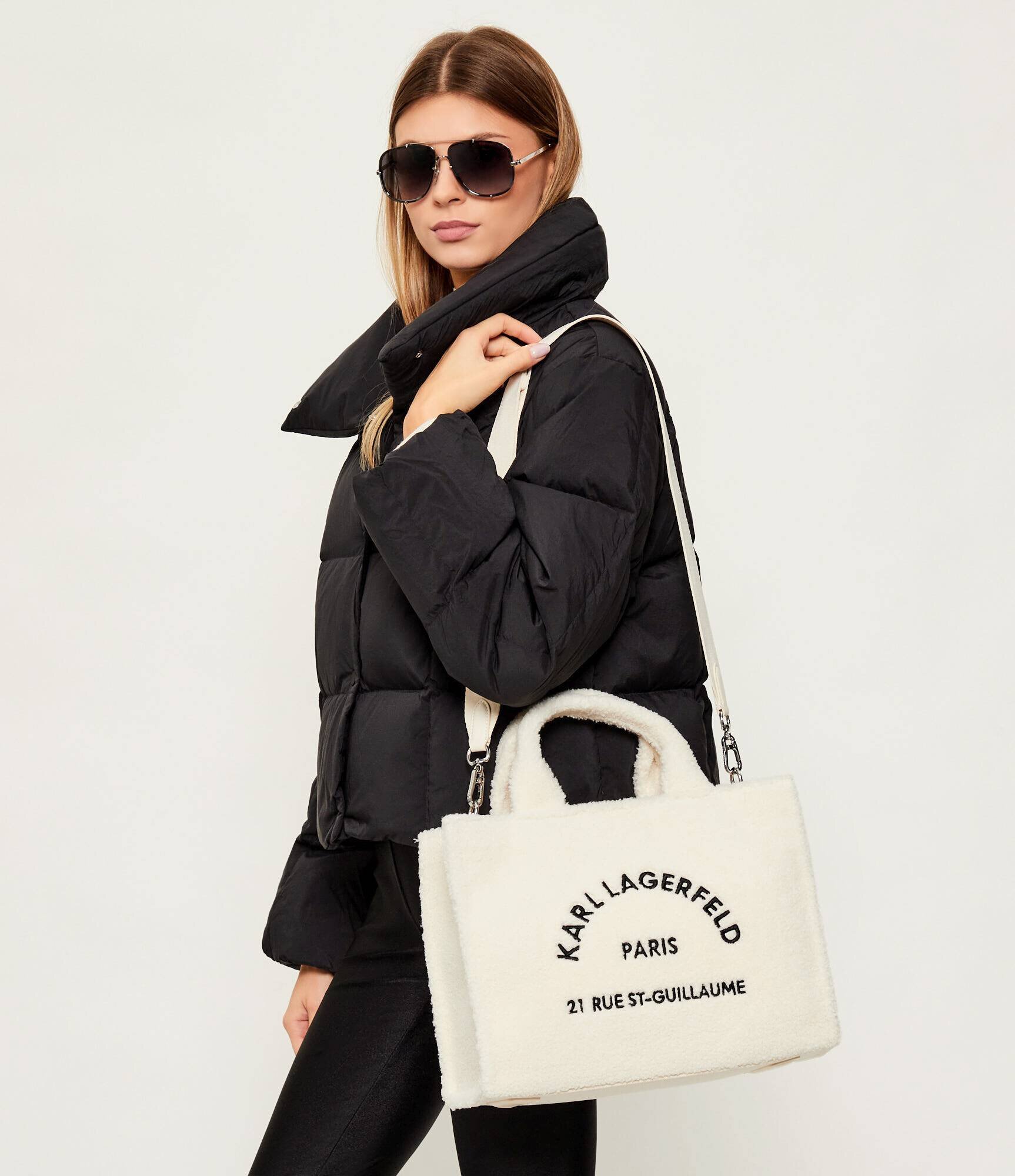 Karl Lagerfeld Geantă shopper K/rsg | shearling