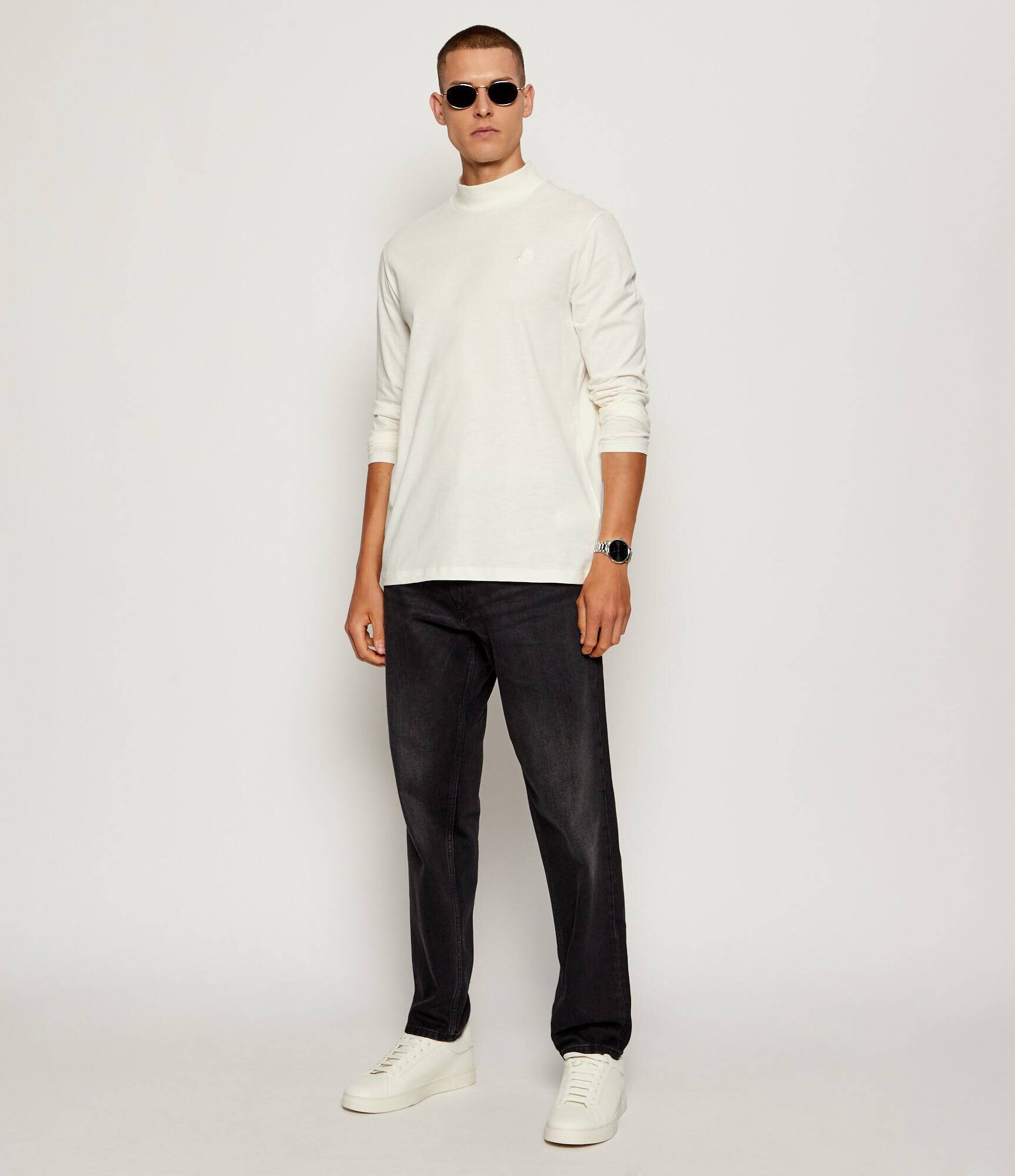 Karl Lagerfeld Guler înalt | Relaxed fit