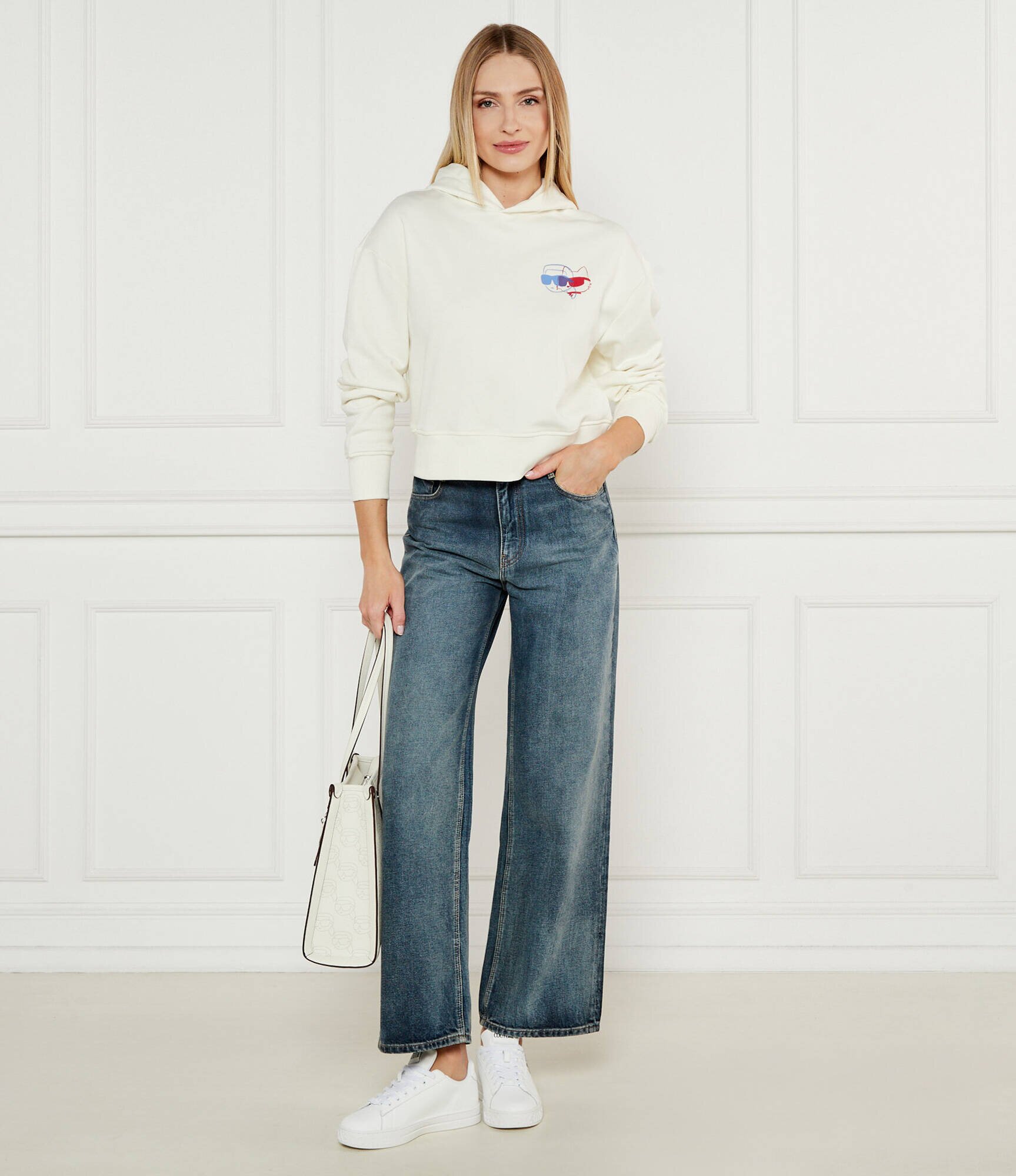Karl Lagerfeld Hanorac IKON | Cropped Fit