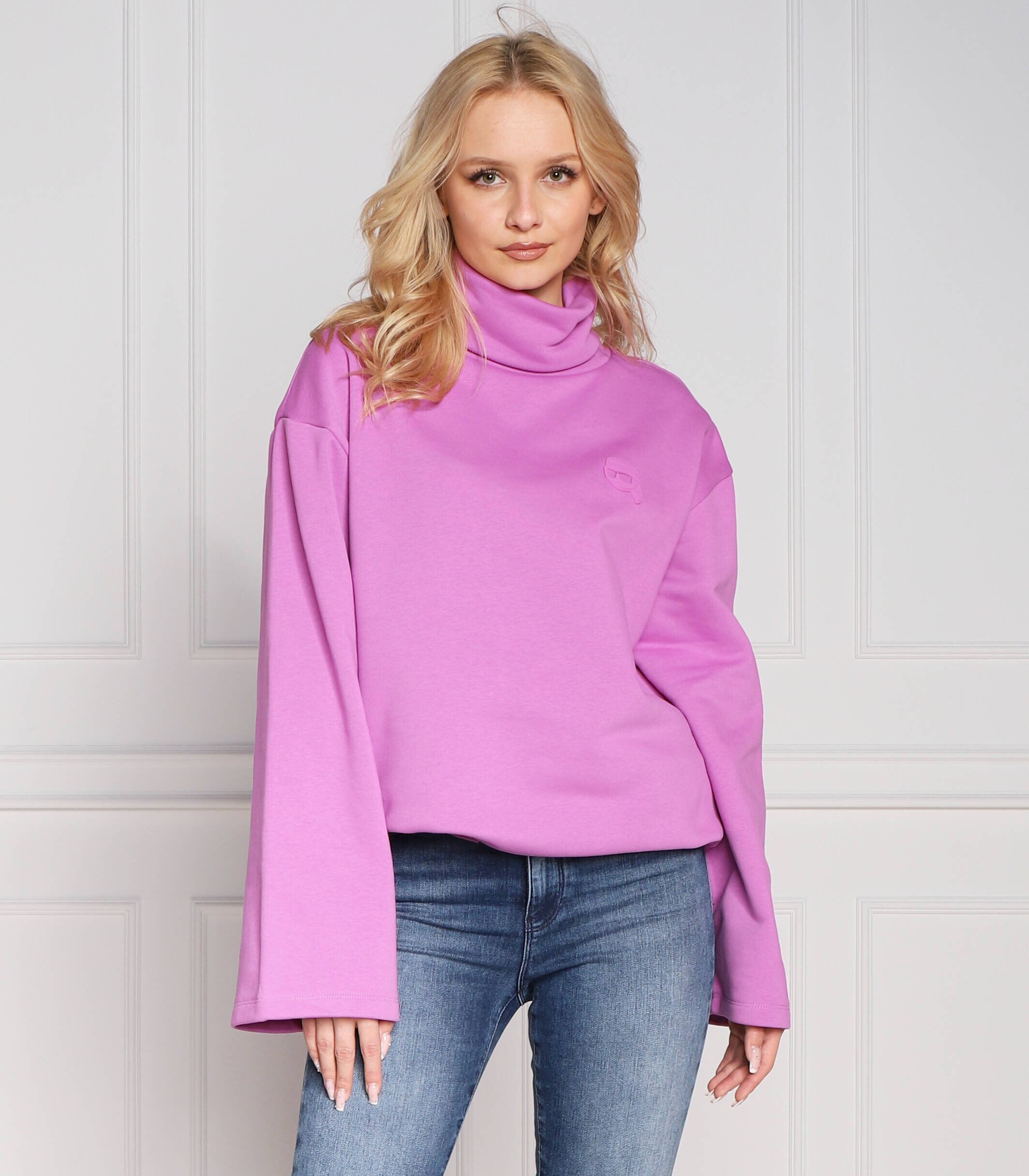Karl Lagerfeld Hanorac ikonik2.0 high neck | Oversize fit