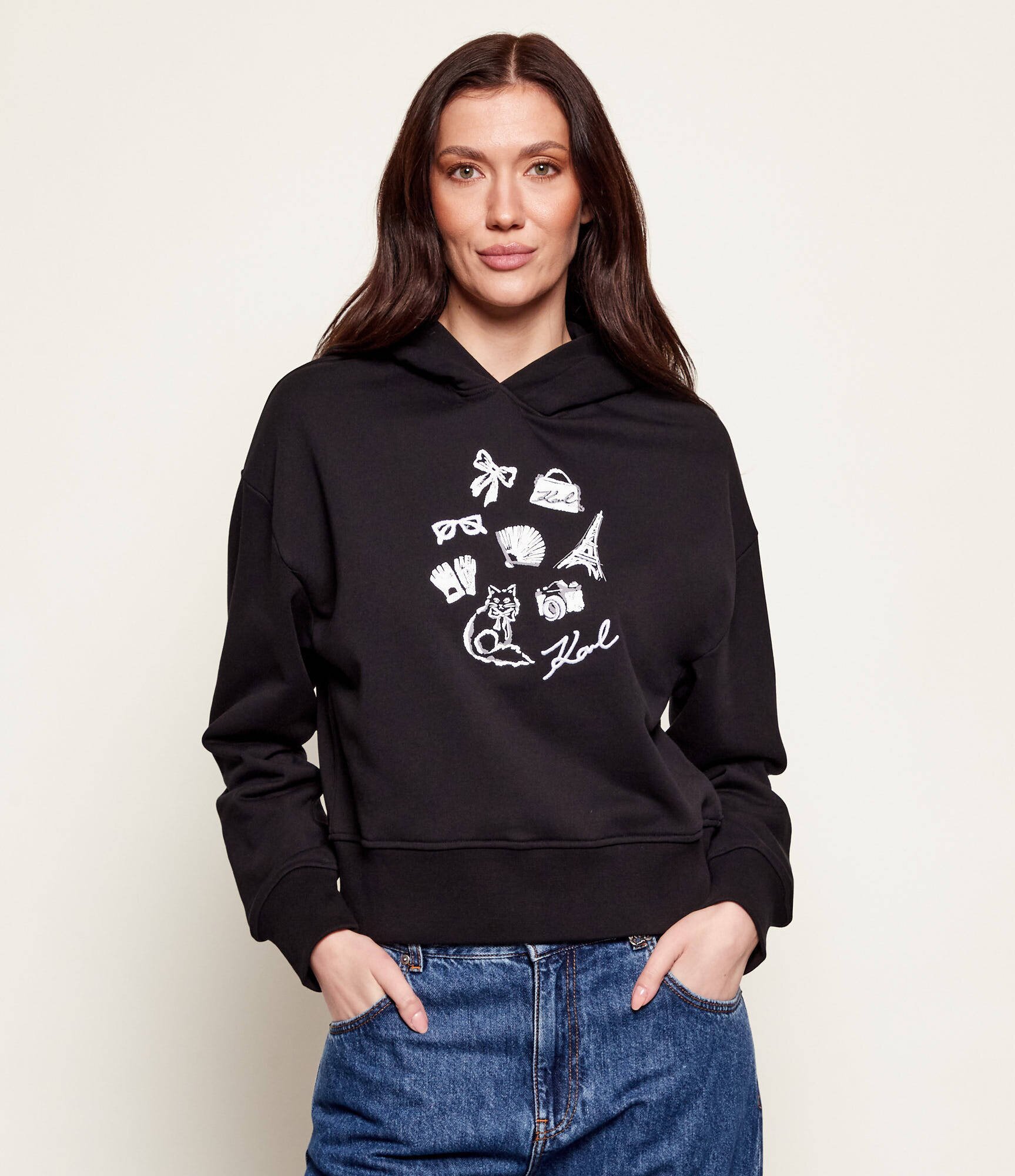Karl Lagerfeld Hanorac Karl symbols | regular fit