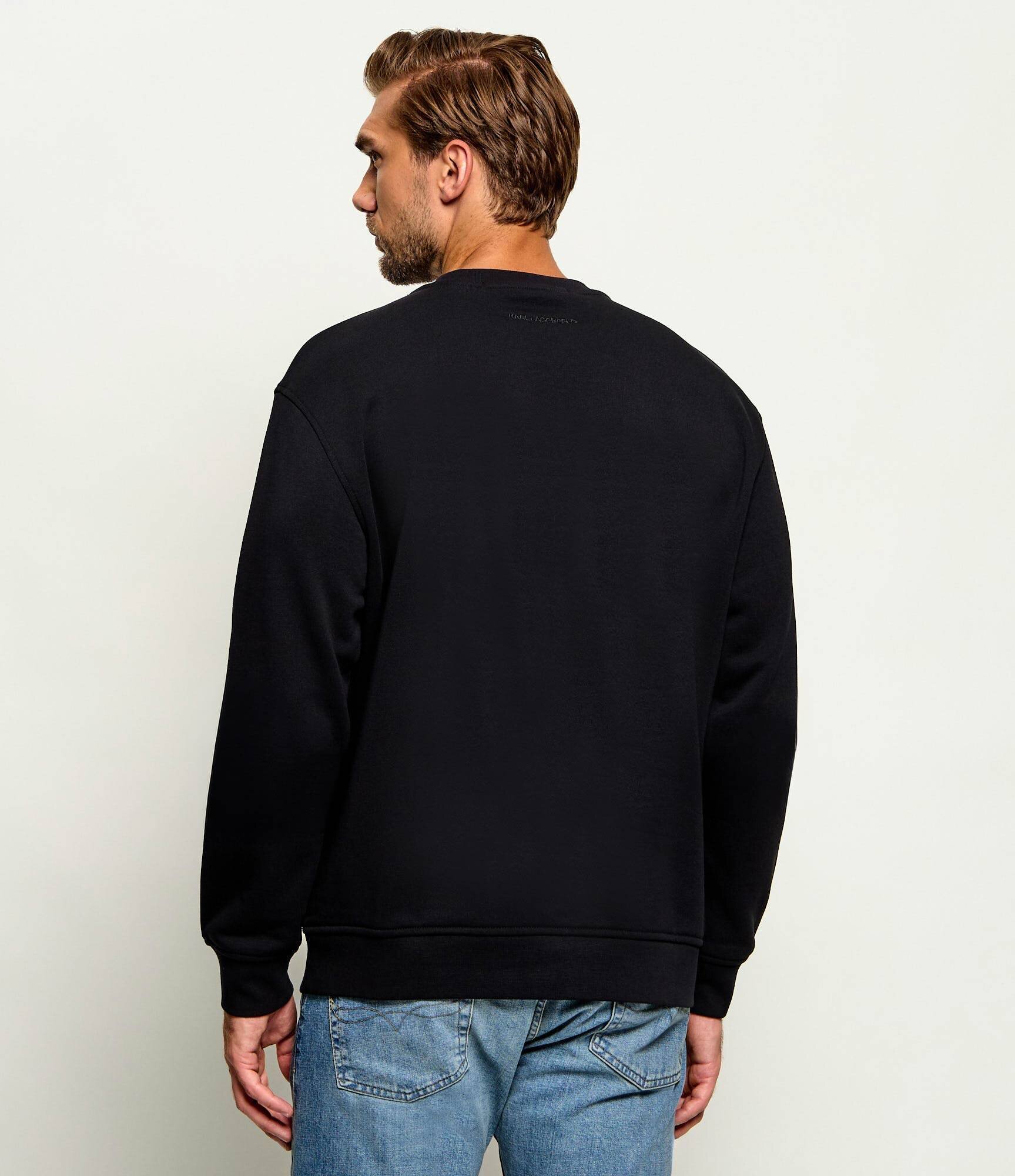 Karl Lagerfeld Hanorac | Loose fit cu adaos de lână